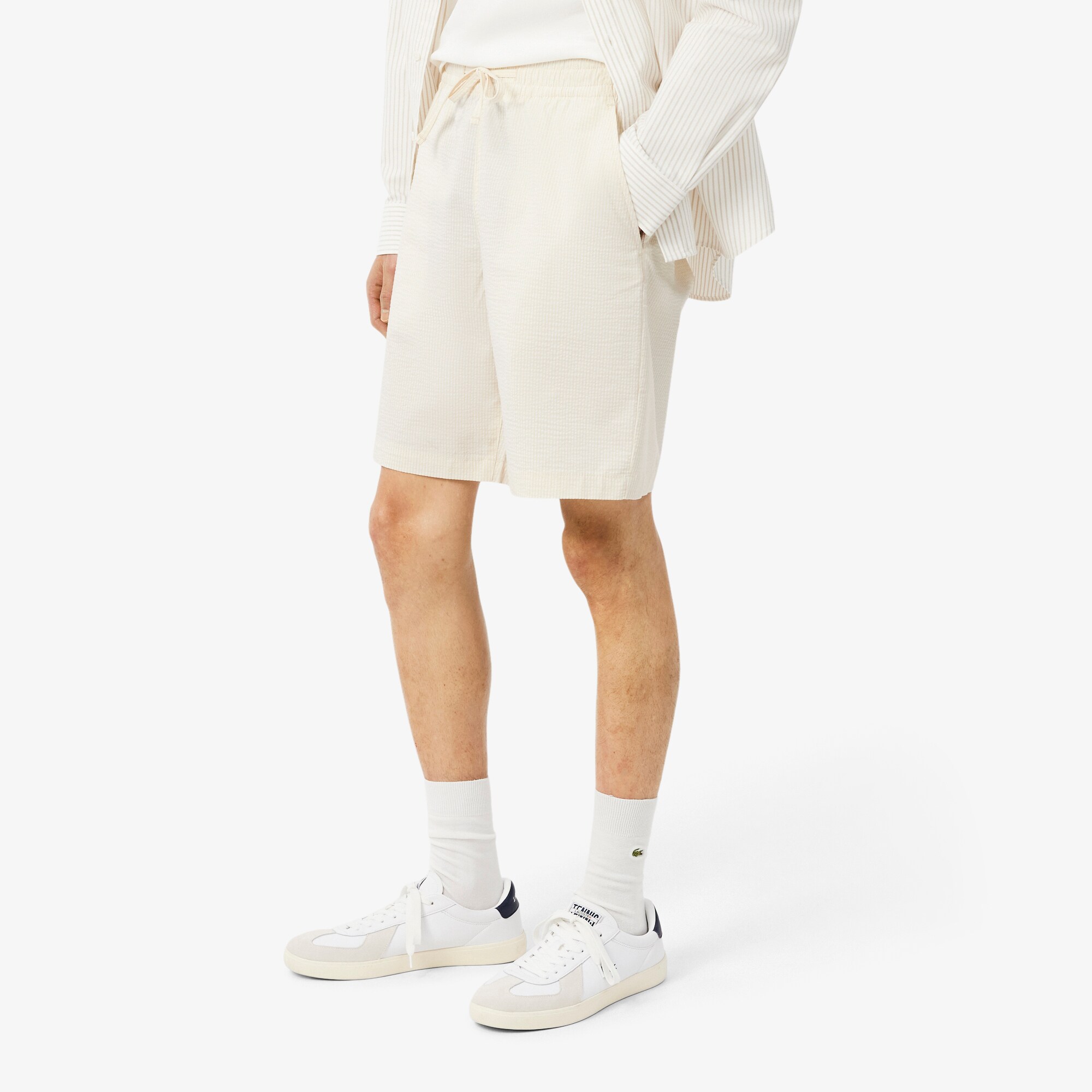 Cotton Seersucker Shorts image number 1