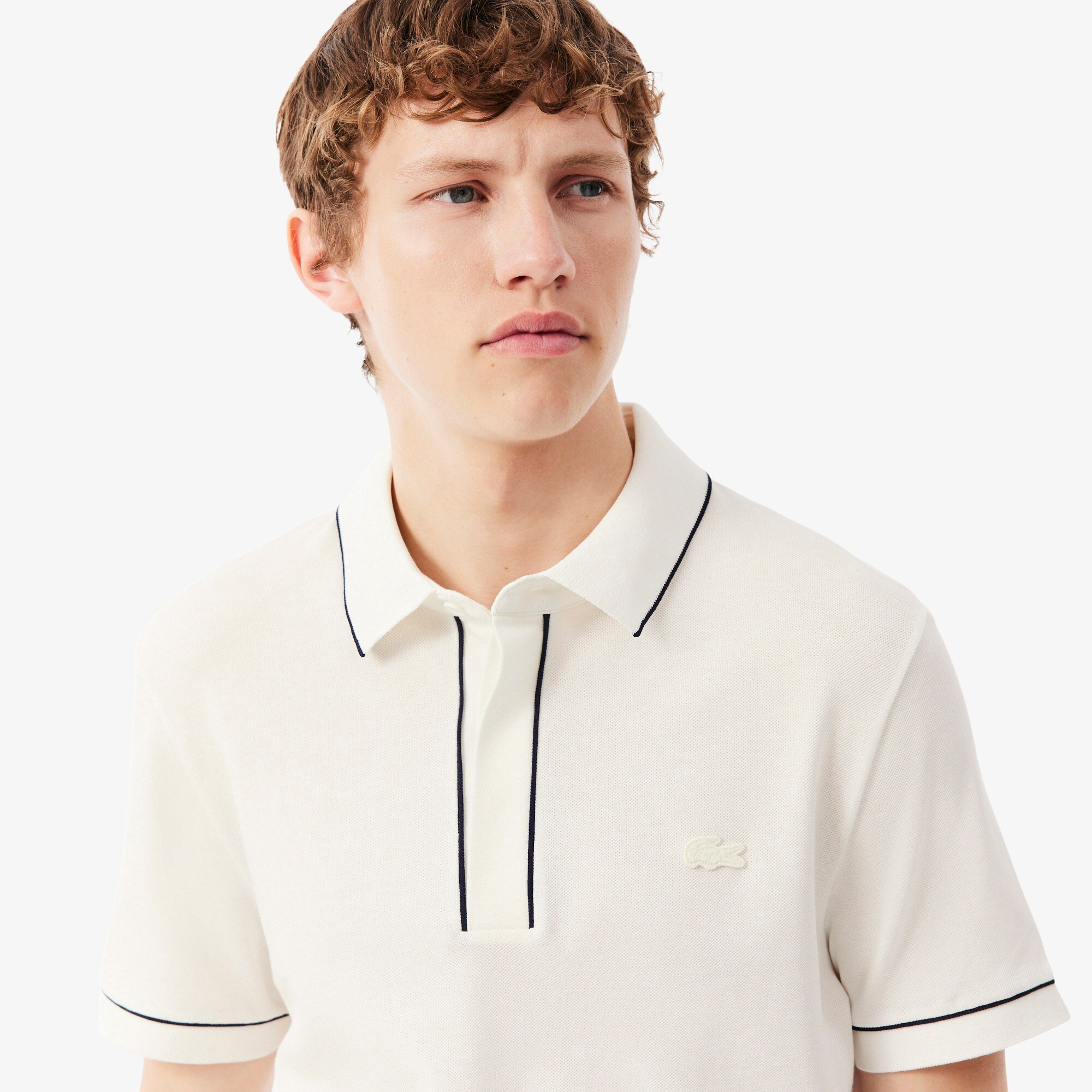 Regular Fit Paris Stretch Piqu&eacute; Polo Shirt image number 1