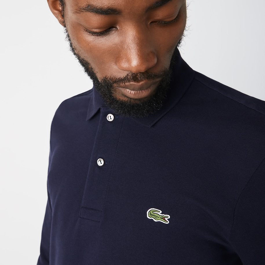 Classic Fit Long Sleeved L.12.12 Polo Shirt image number 3