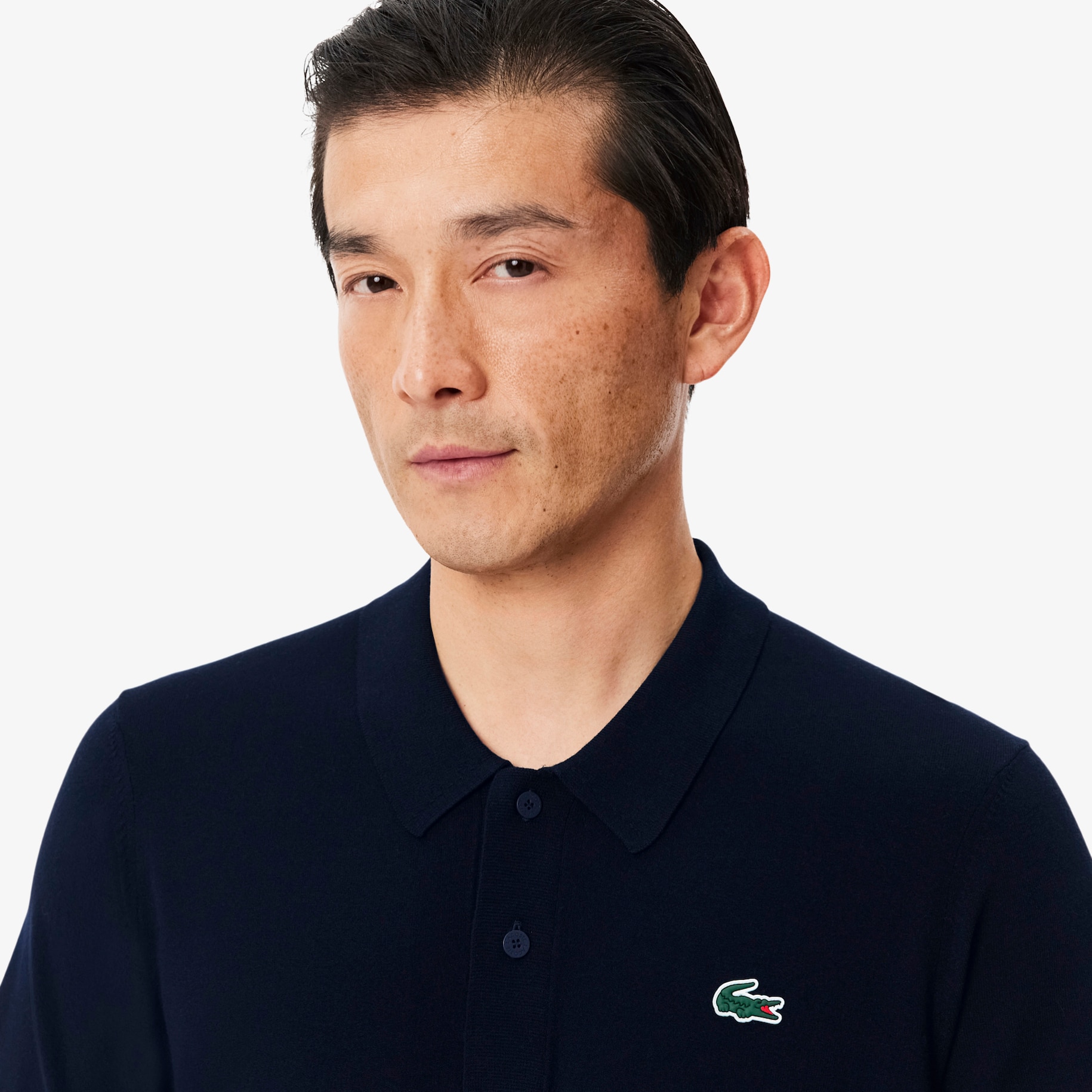 Short Sleeved Polo Collar Golf Sweater image number 1