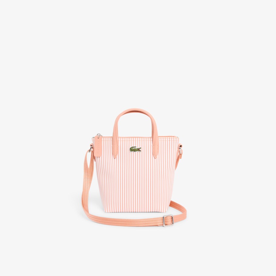 Mini Striped L.12.12 Concept Tote image number 0