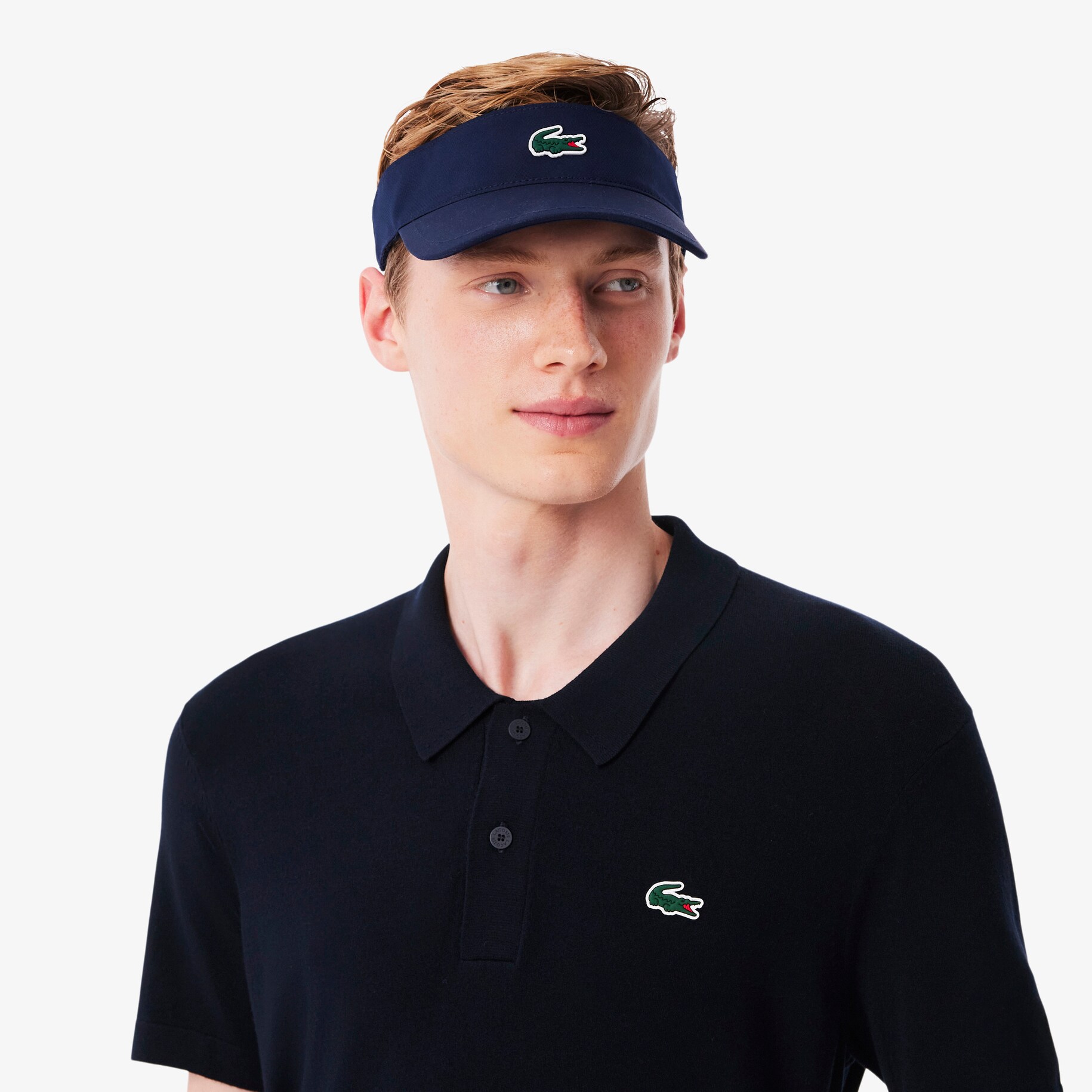 Short Sleeved Polo Collar Golf Sweater image number 1