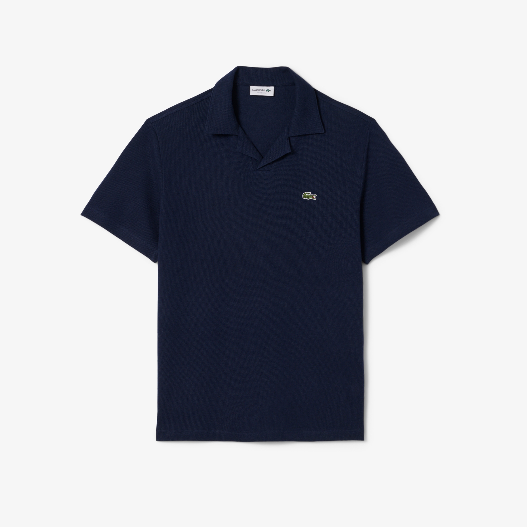 Classic Fit Cotton-Linen Polo Shirt image number 3