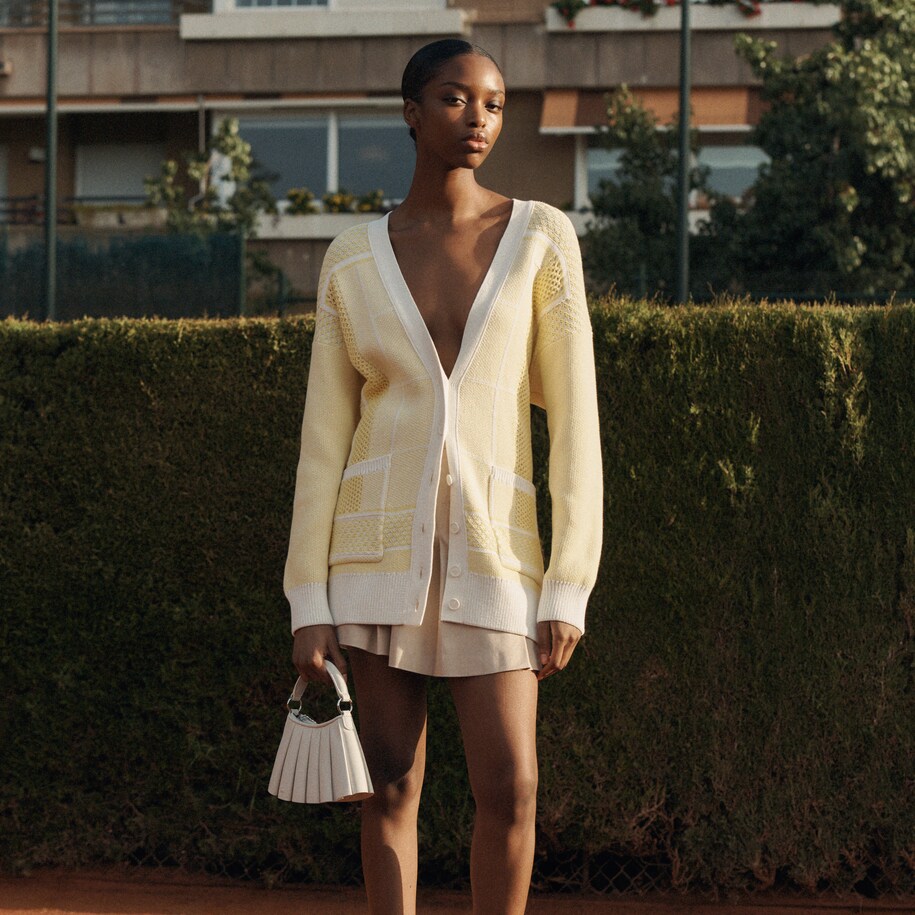 Runway Leather Lenglen Mini Purse image number 7