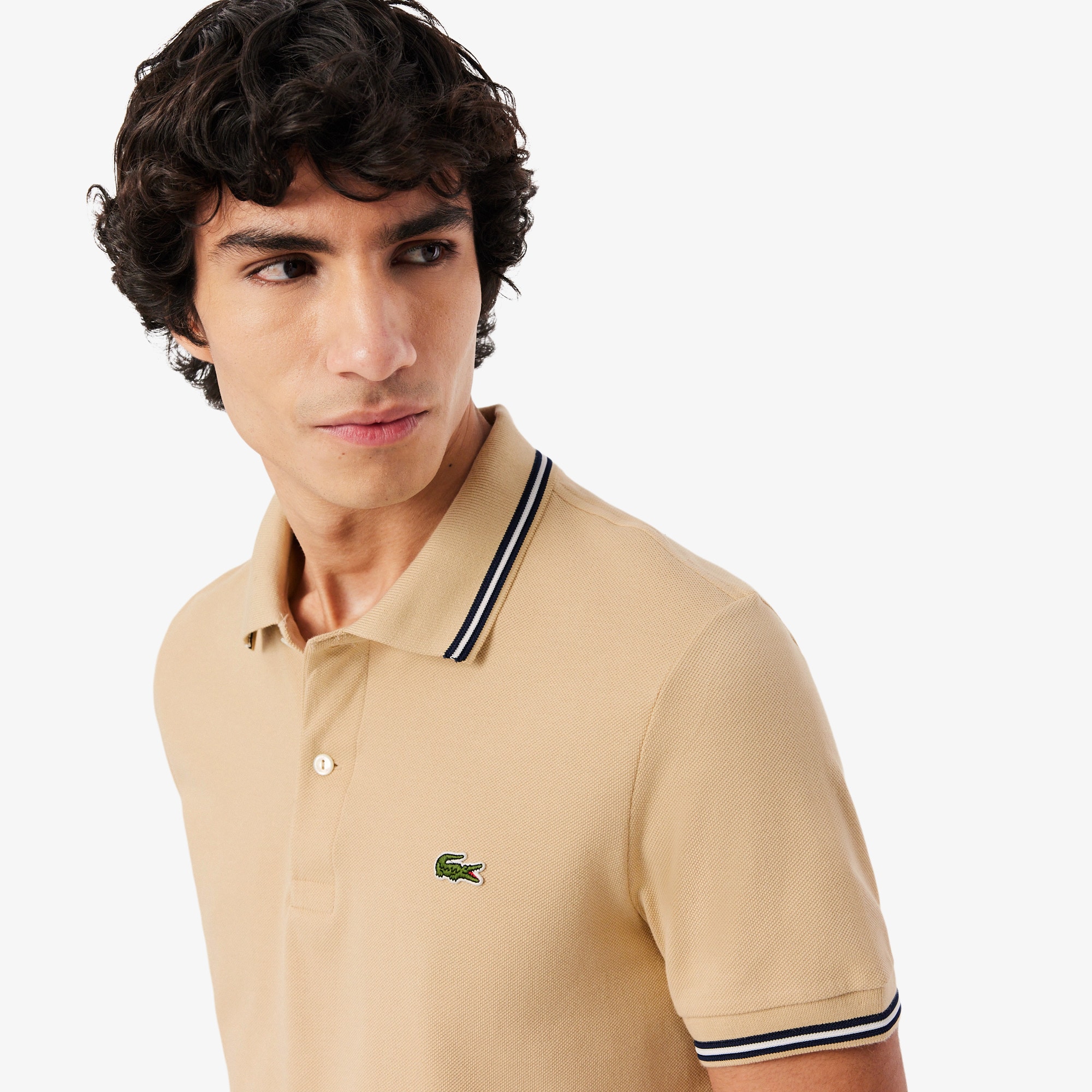 Regular Fit L.12.12 Petit Piqu&eacute; Polo Shirt image number 1