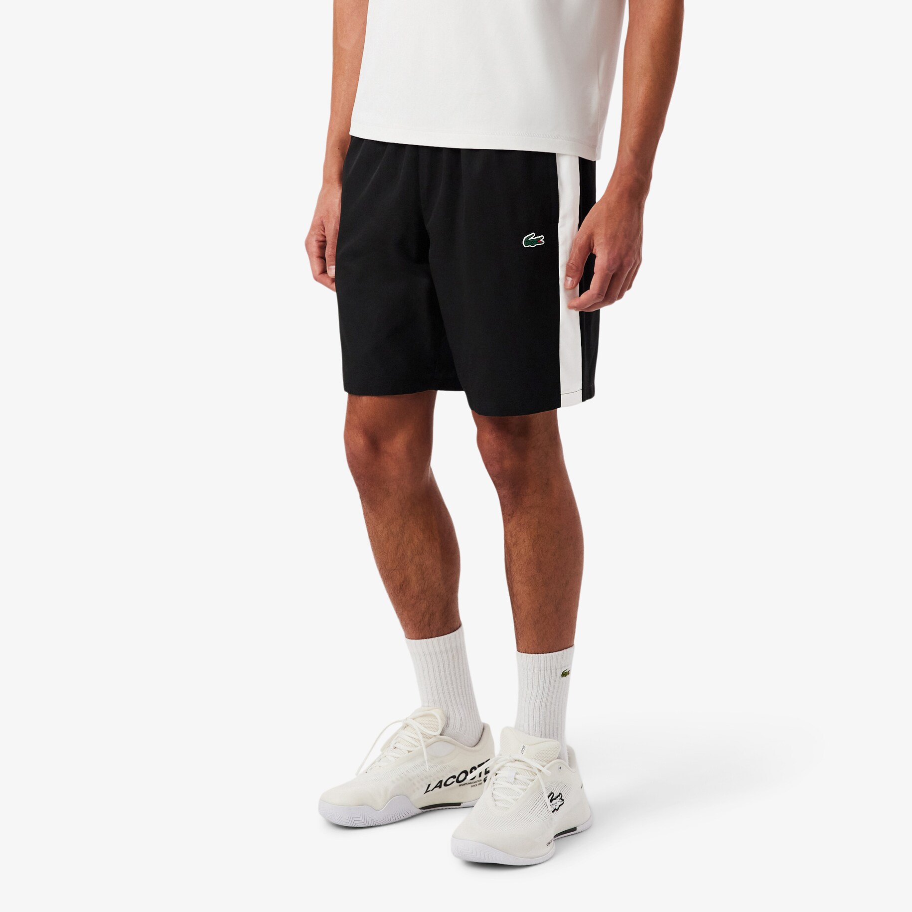 Diamond Taffeta Band Accent Sport Shorts image number 1