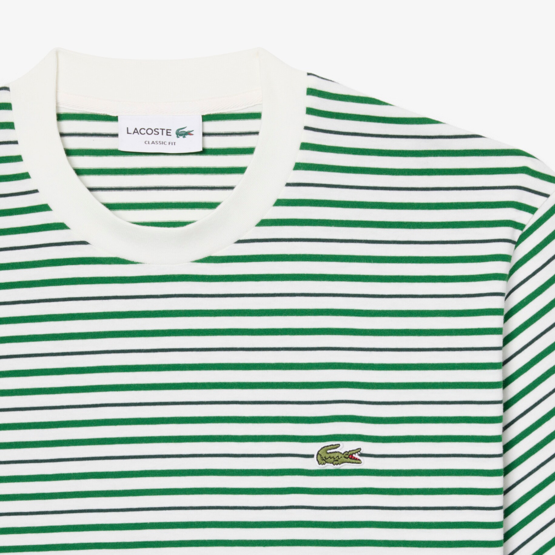 Striped Cotton T-shirt image number 4