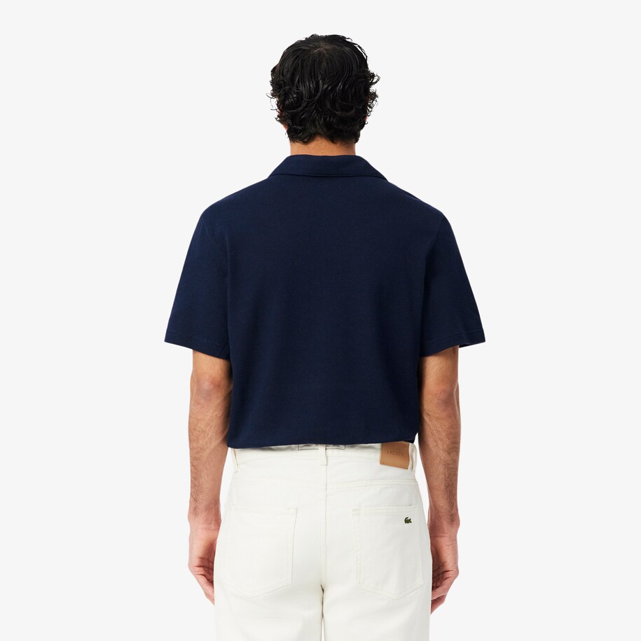 Classic Fit Cotton-Linen Polo Shirt image number 2