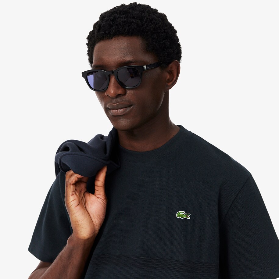 French Made Striped Piqu&eacute; T-shirt image number 1