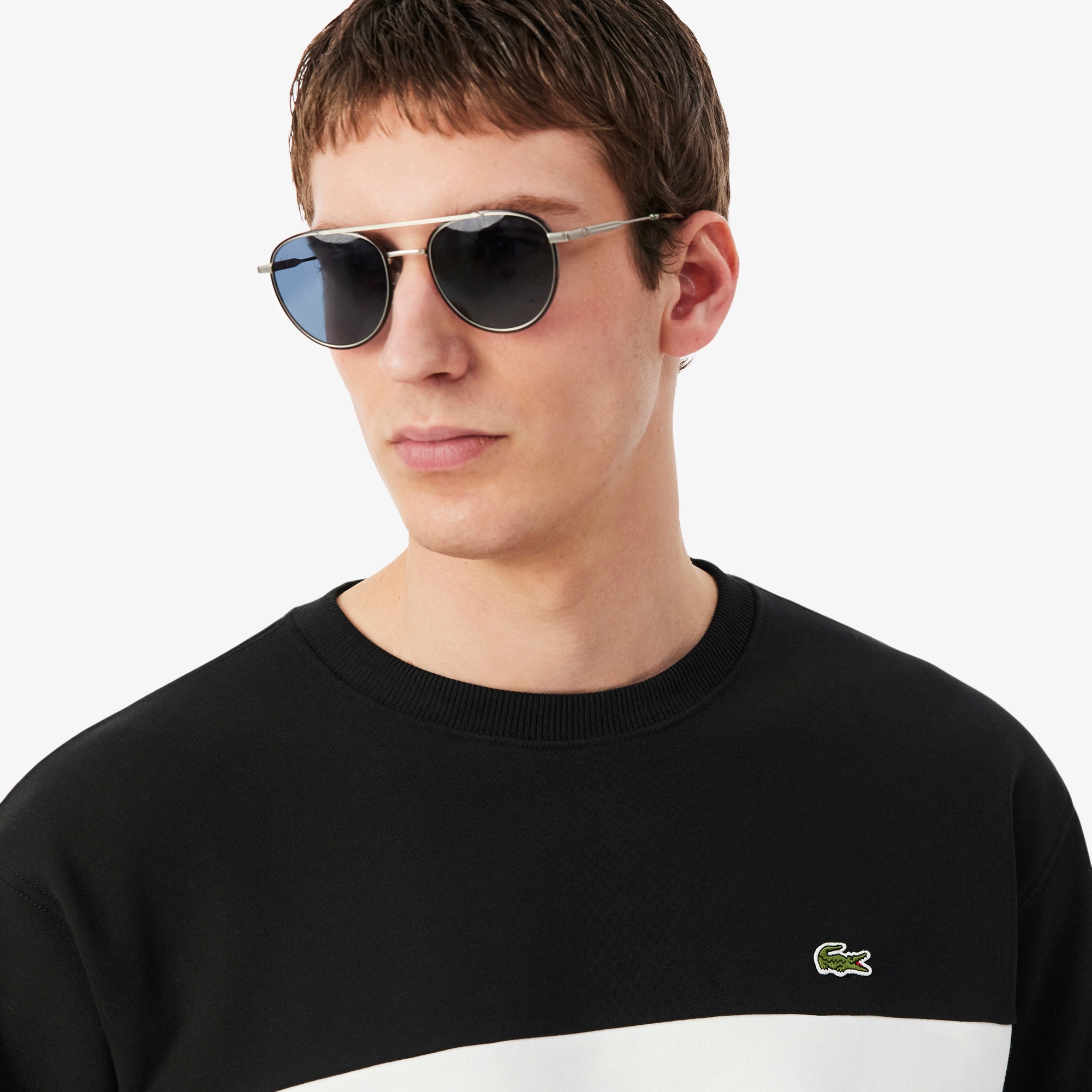 Colour-block Fleece Sweatshirt image number 1