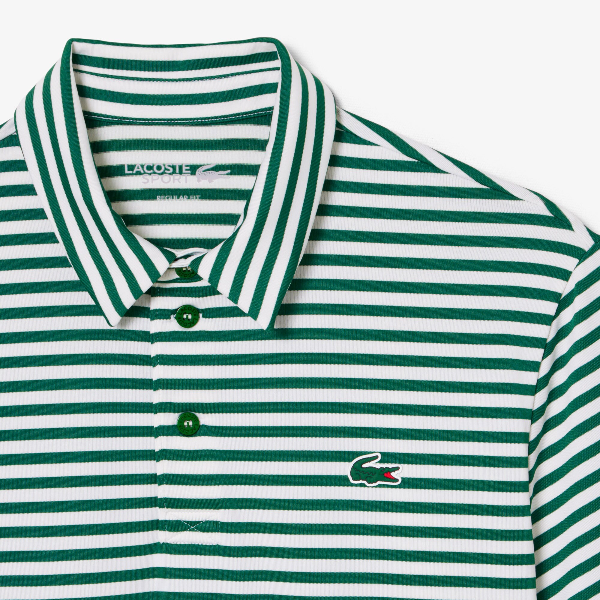 Regular Fit Ultra Dry Striped Golf Polo Shirt image number 4