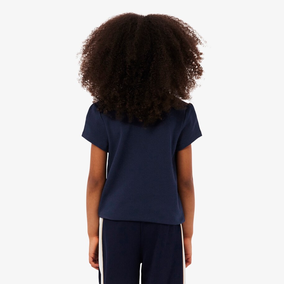Scalloped Collar Piqu&eacute; Polo Shirt image number 2
