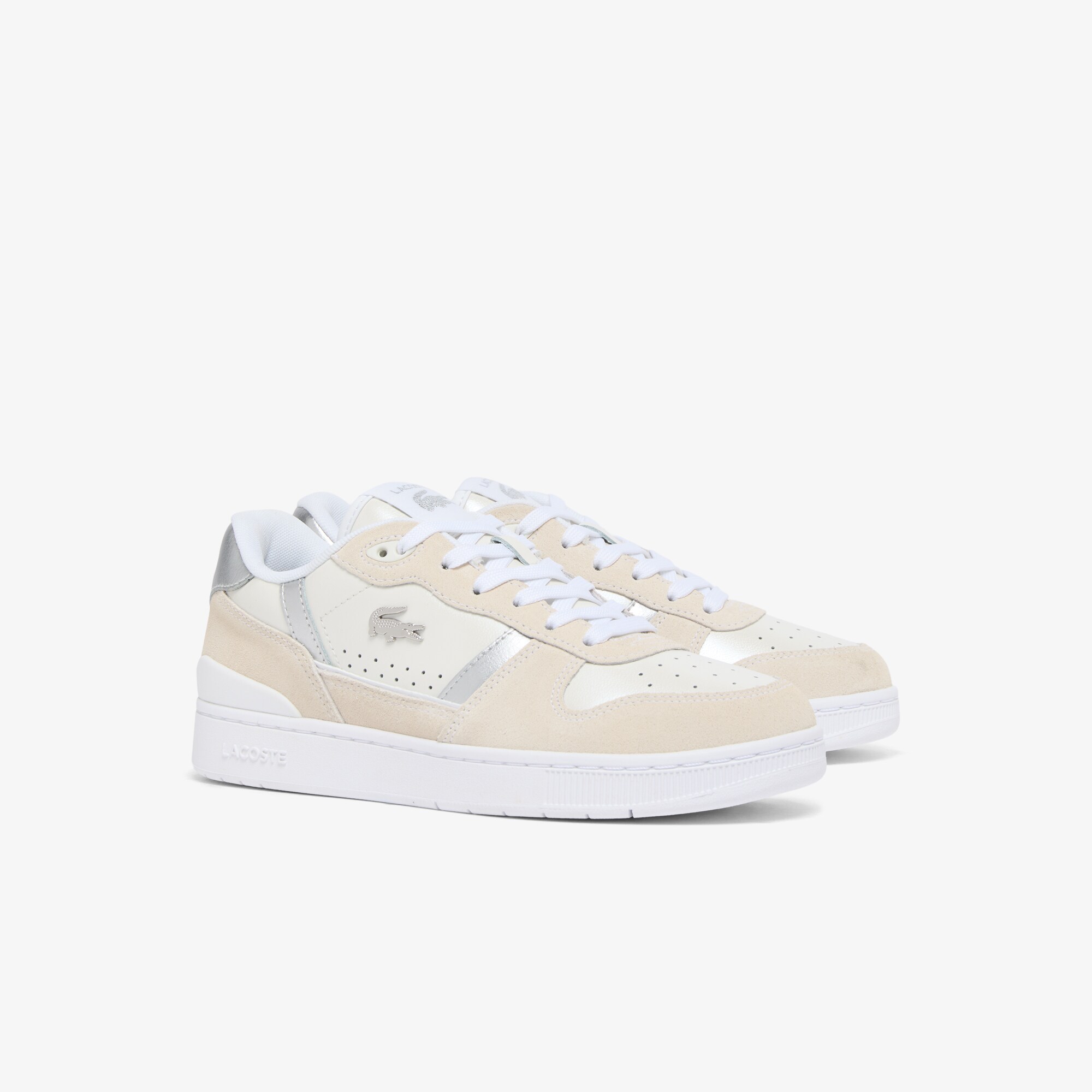 Women&rsquo;s T-Clip Set Leather Sneakers image number 1