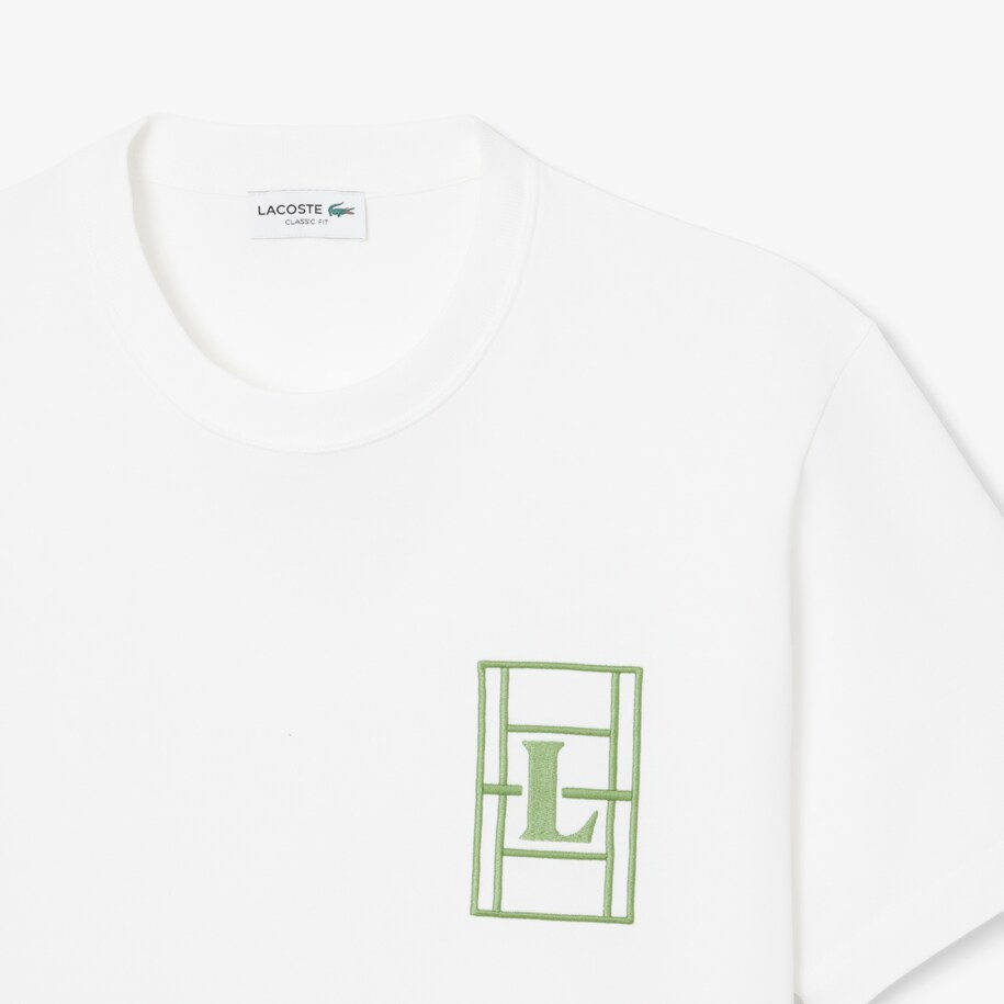 Embroidered Heavy Jersey T-shirt image number 4