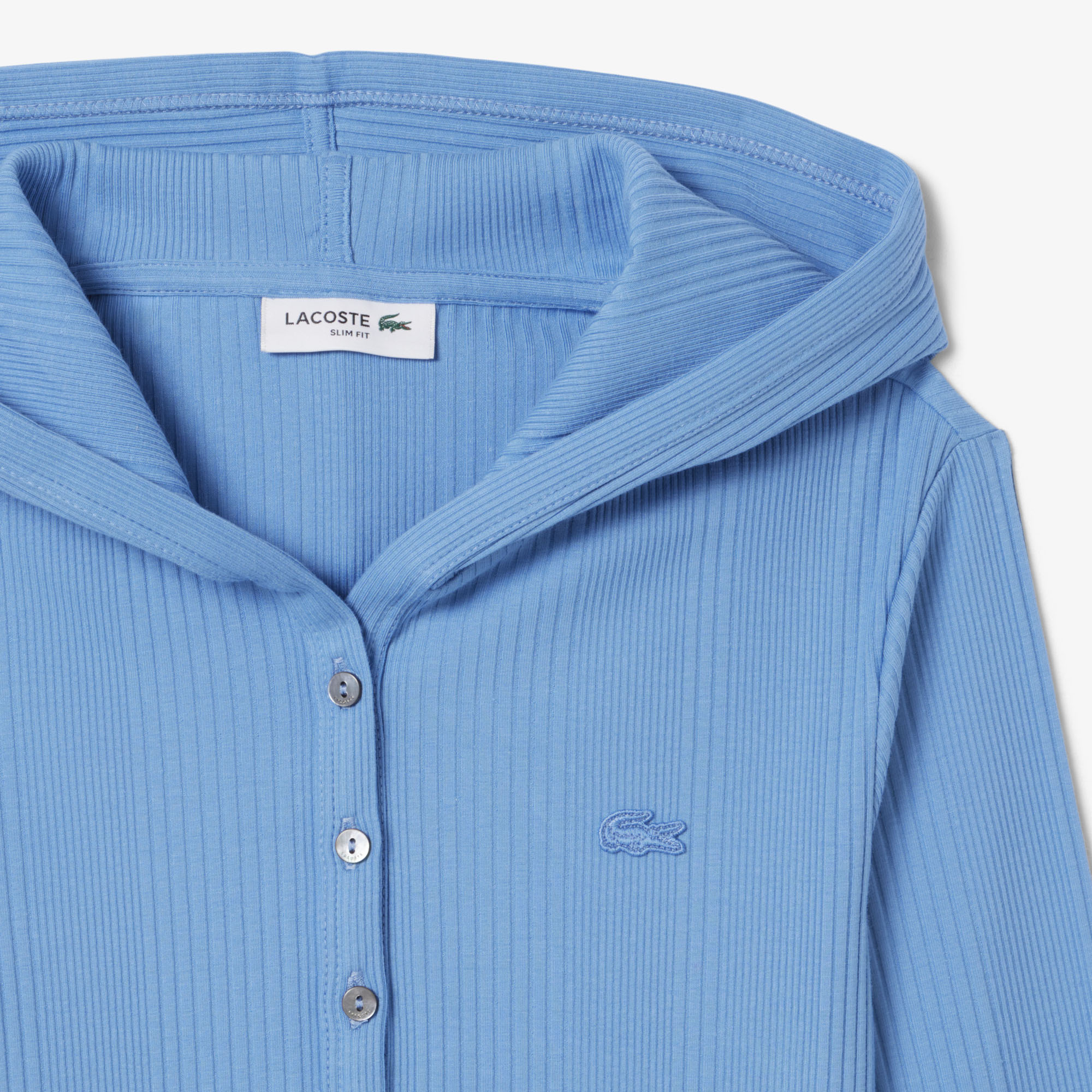 Long Sleeved Slim Fit Cotton T-shirt image number 4