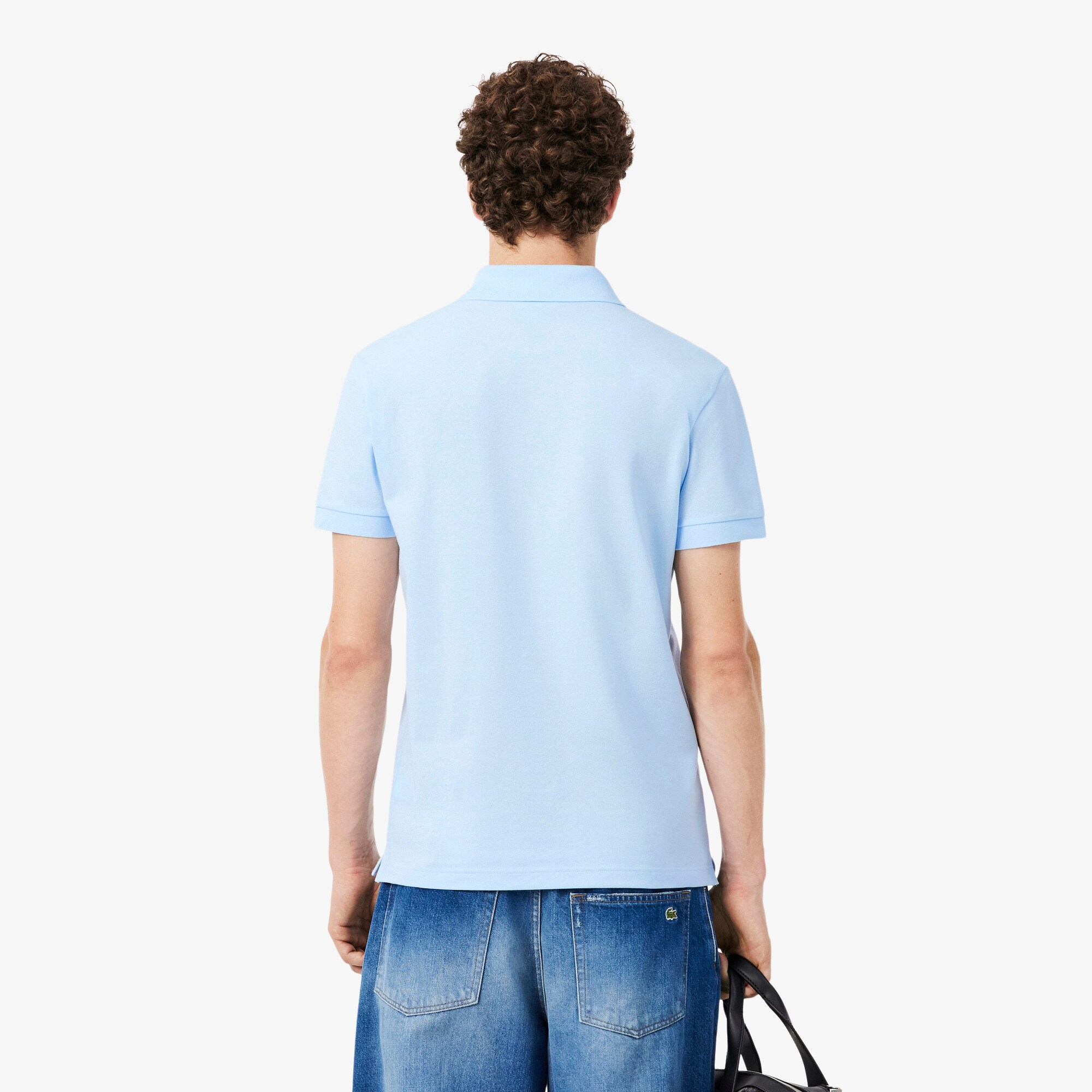 Slim Fit Stretch Mini Piqu&eacute; Polo Shirt image number 2
