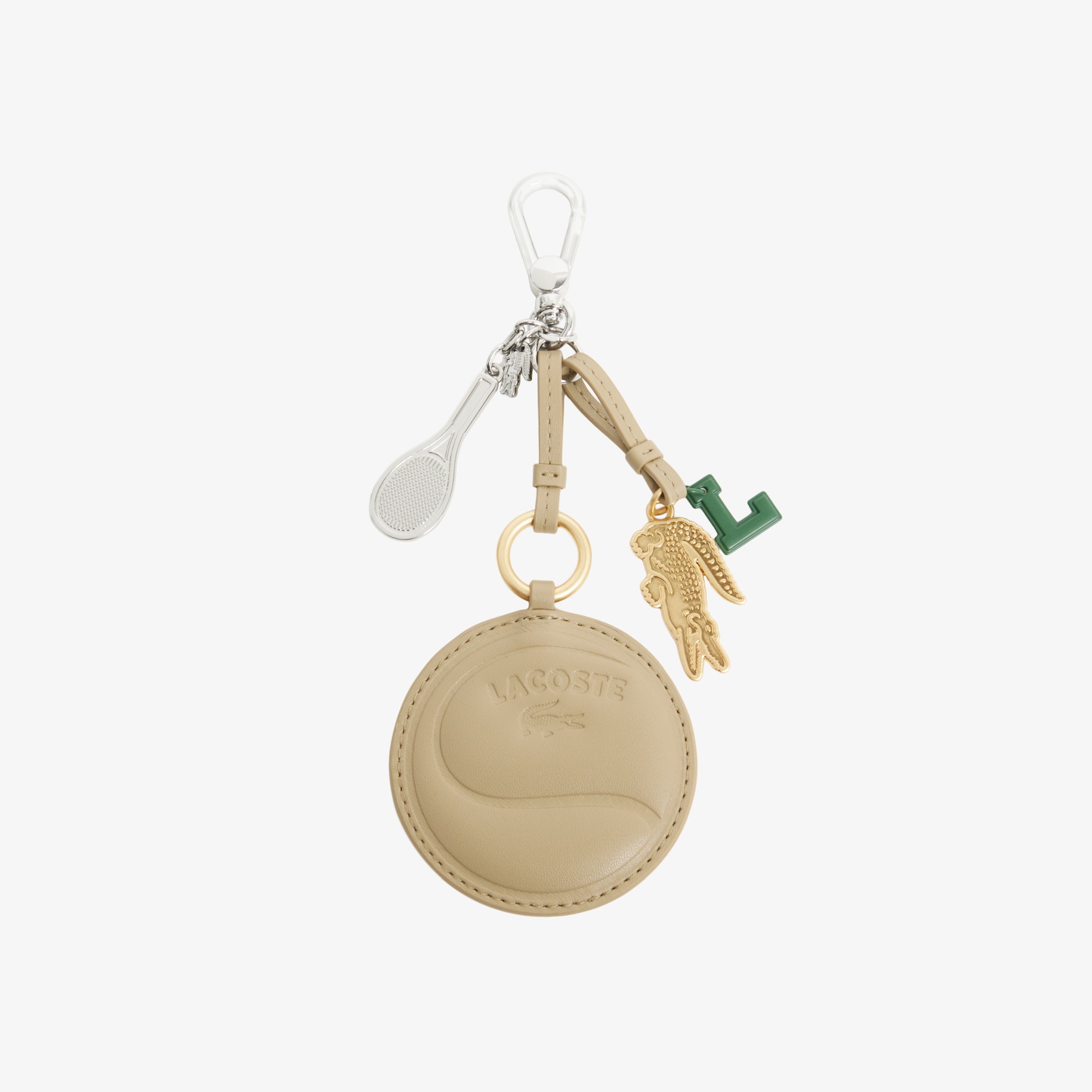 Tennis Racket Mirror L Charms Key Ring image number 0