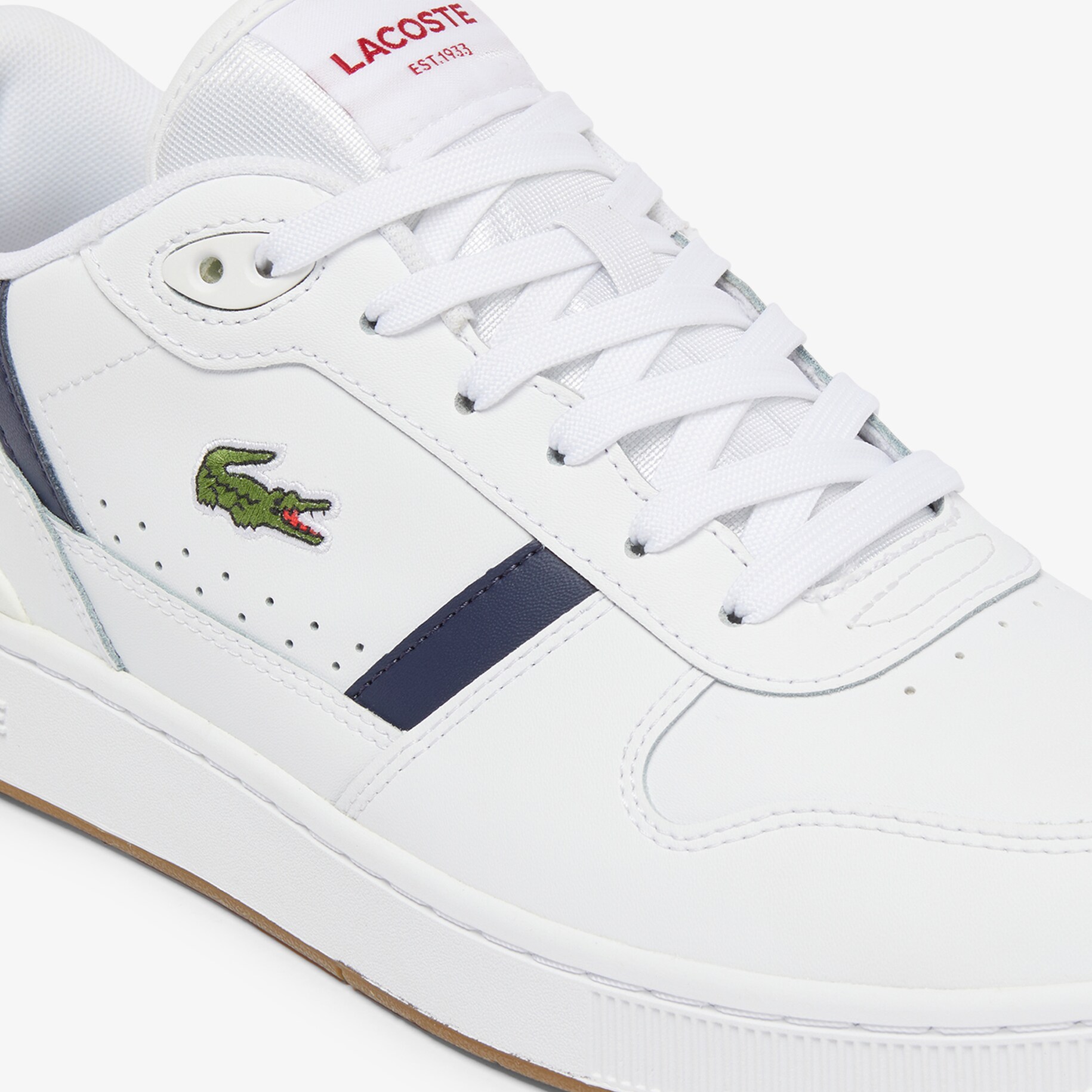 Men's T-Clip Set Leather Sneakers image number 5