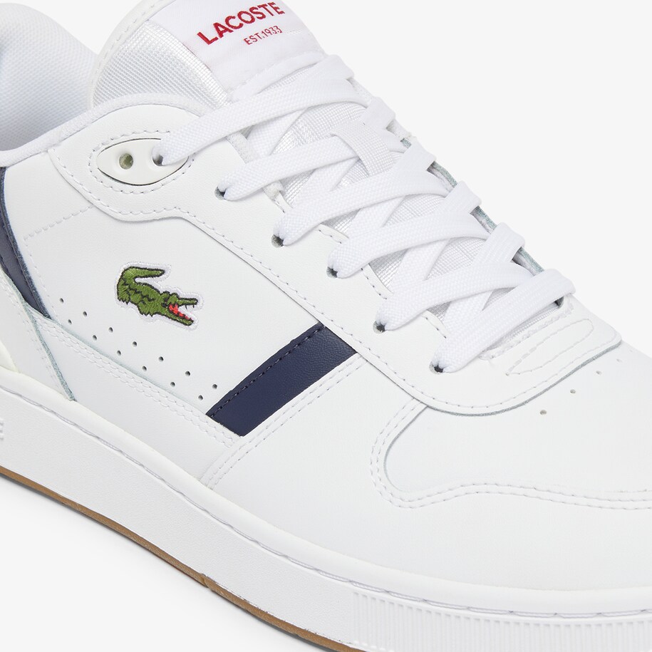 Men's T-Clip Set Leather Sneakers image number 5