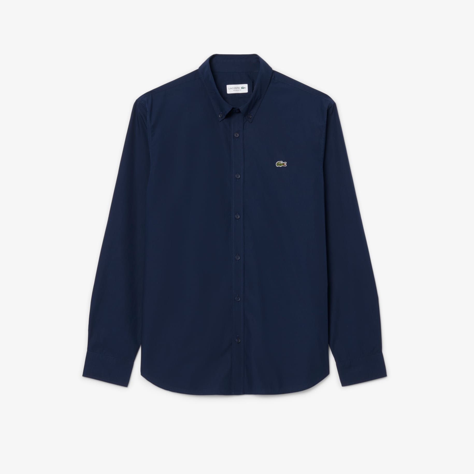 Regular Fit Stretch Poplin Shirt image number 3