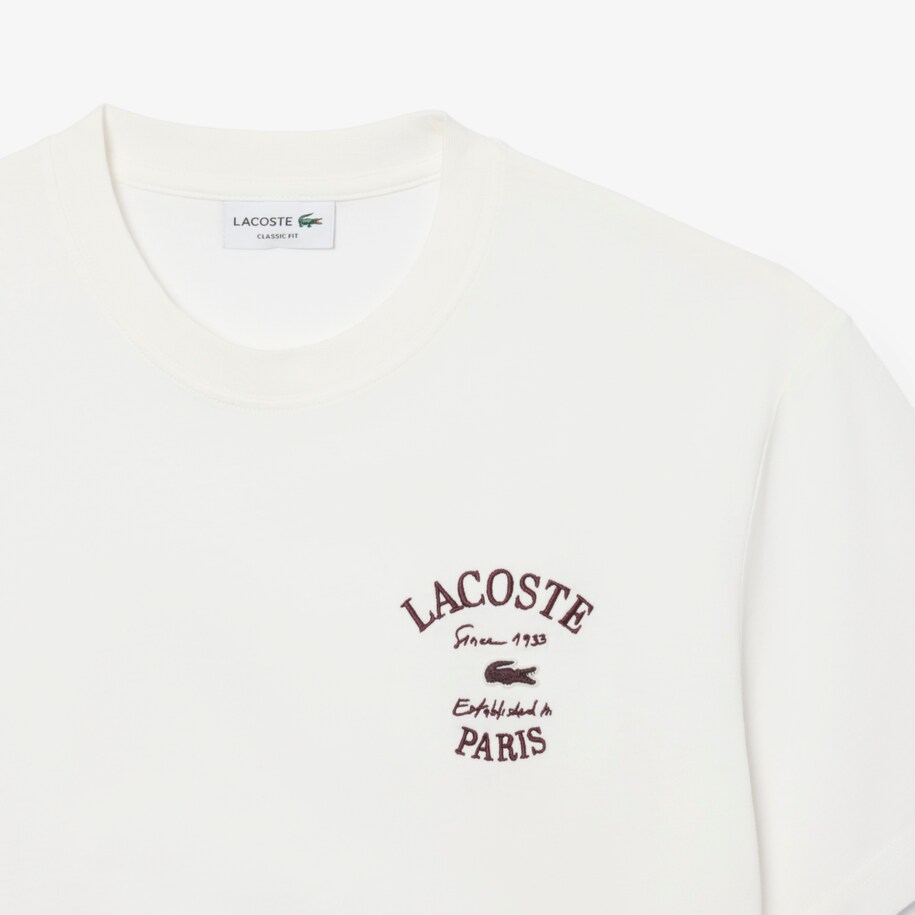 Embroidery Accent Cotton Jersey T-shirt image number 4