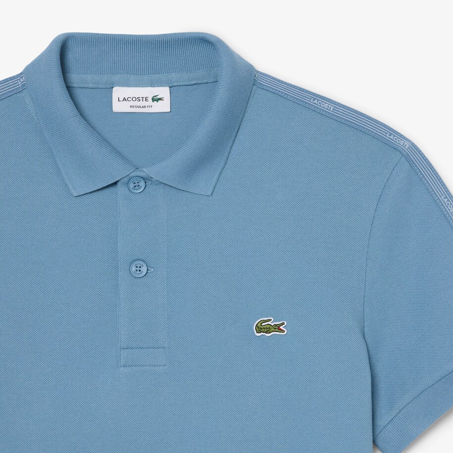 Regular Fit Logo Stripe Polo Shirt image number 4