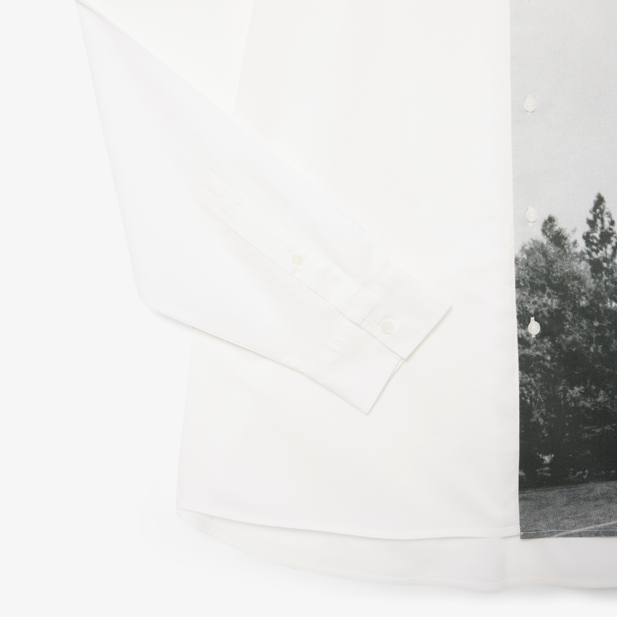 Relaxed Fit Printed Cotton Twill Shirt image number 5