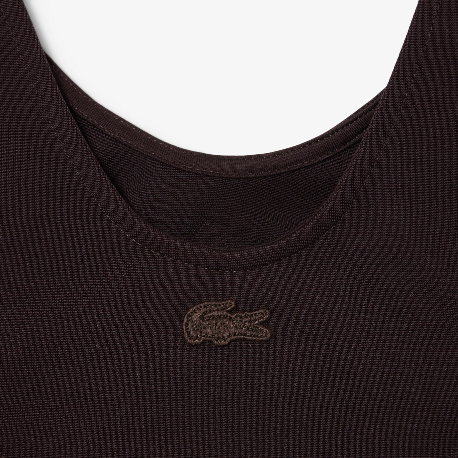 Runway Badge Satin Tank image number 6