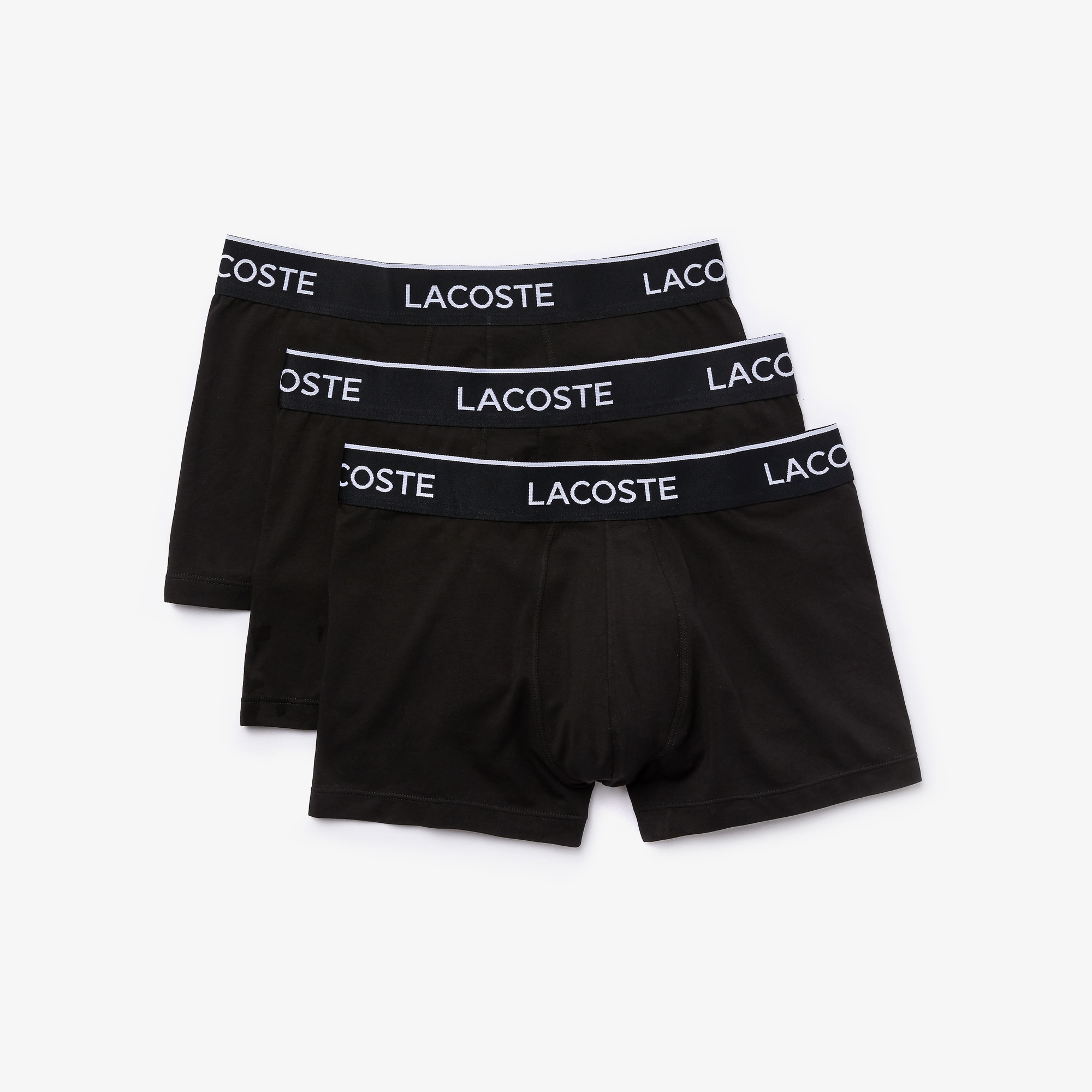 Pack Of 3 Casual Black Trunks image number 4