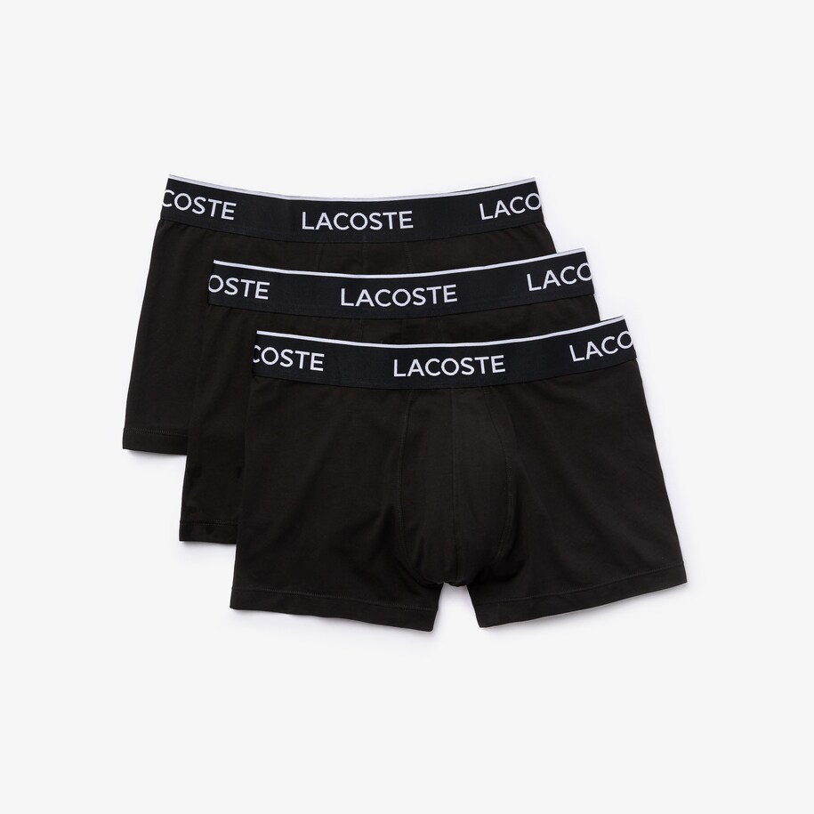 Pack Of 3 Casual Black Trunks image number 4