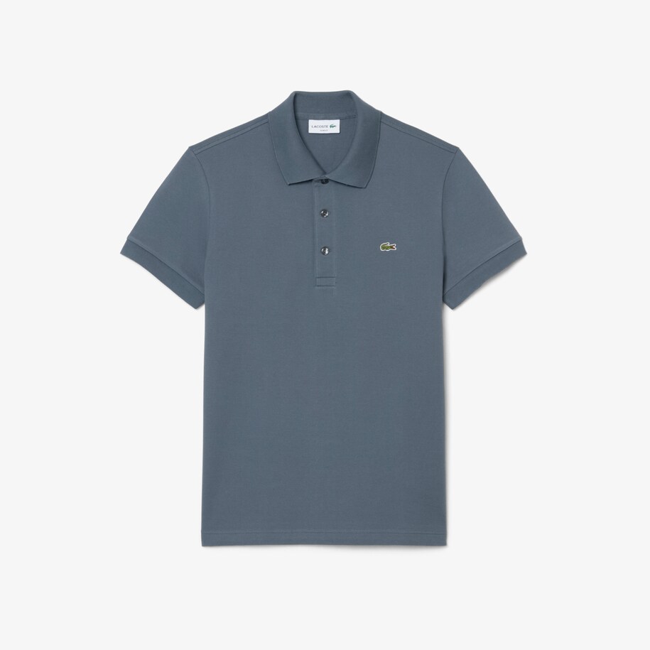 Slim Fit Stretch Mini Piqu&eacute; Polo Shirt image number 3