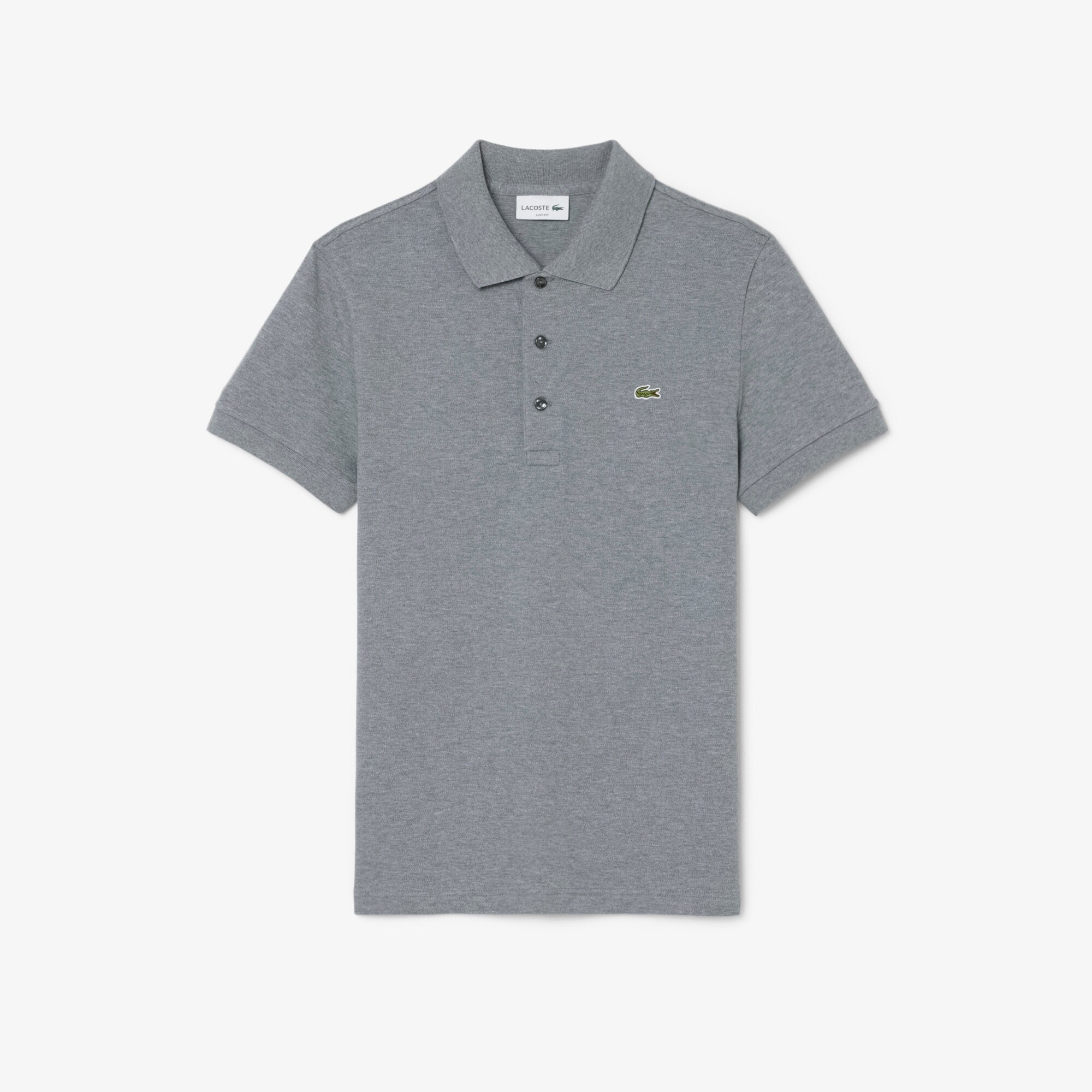 Slim Fit Stretch Piqu&eacute; Polo Shirt image number 3
