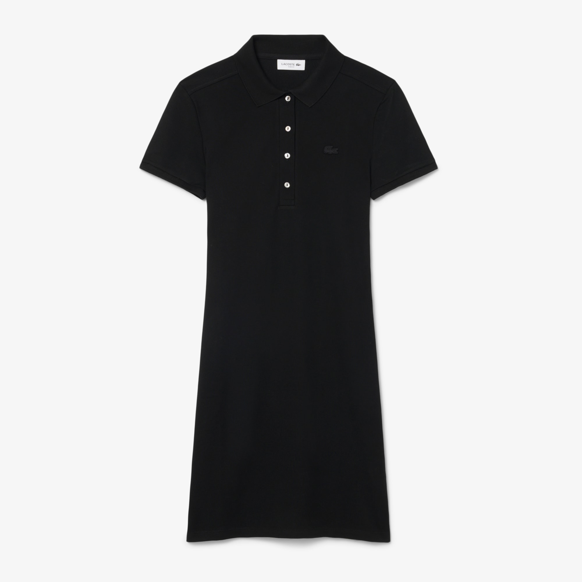 Women's Stretch Cotton Piqu&eacute; Polo Dress image number 4
