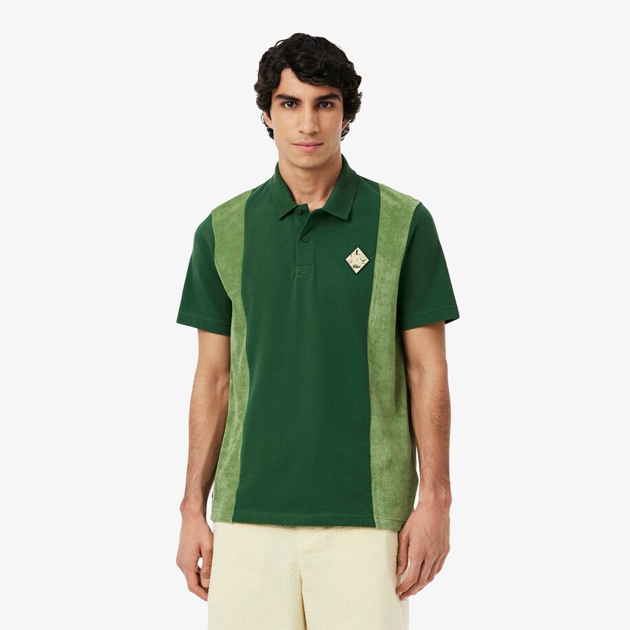 Relaxed Fit Piqu&eacute; Golf Polo Shirt image number 0