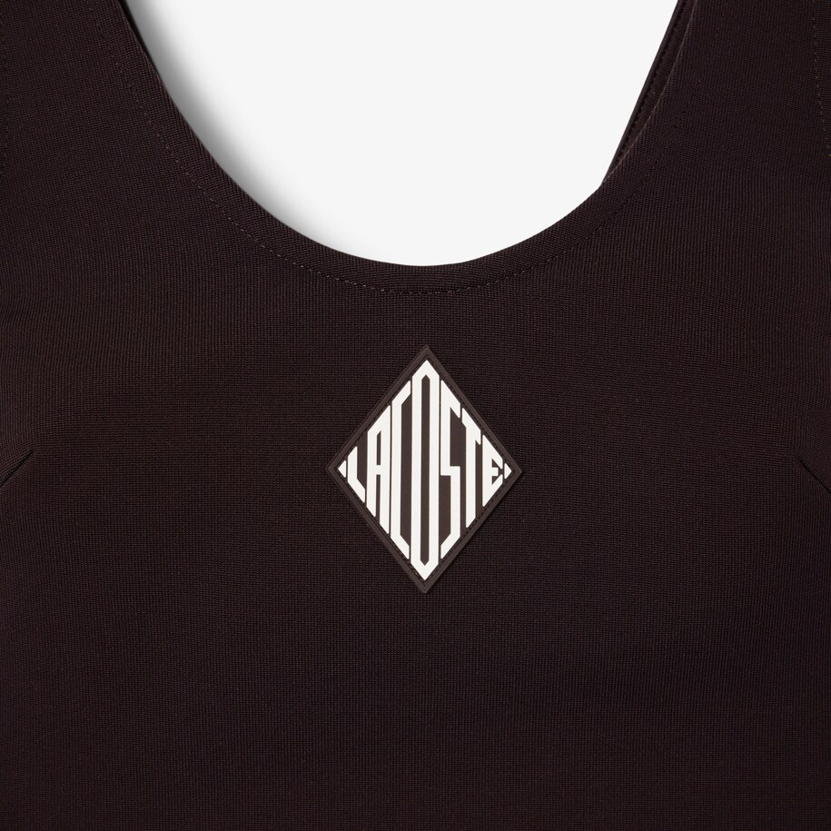 Runway Badge Satin Tank image number 5