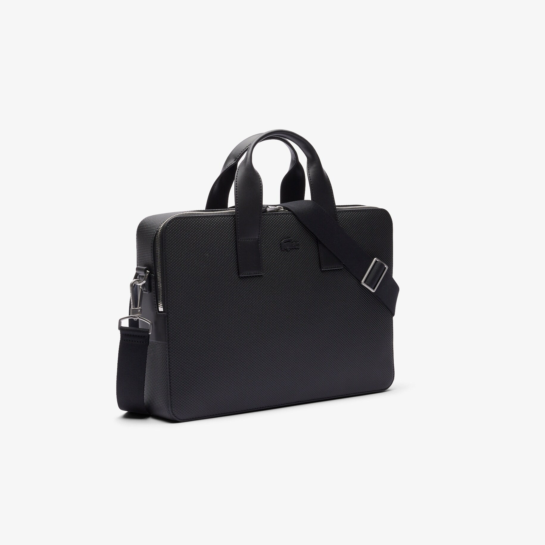 Men's Chantaco Matte Piqu&eacute; Leather Computer Bag image number 3