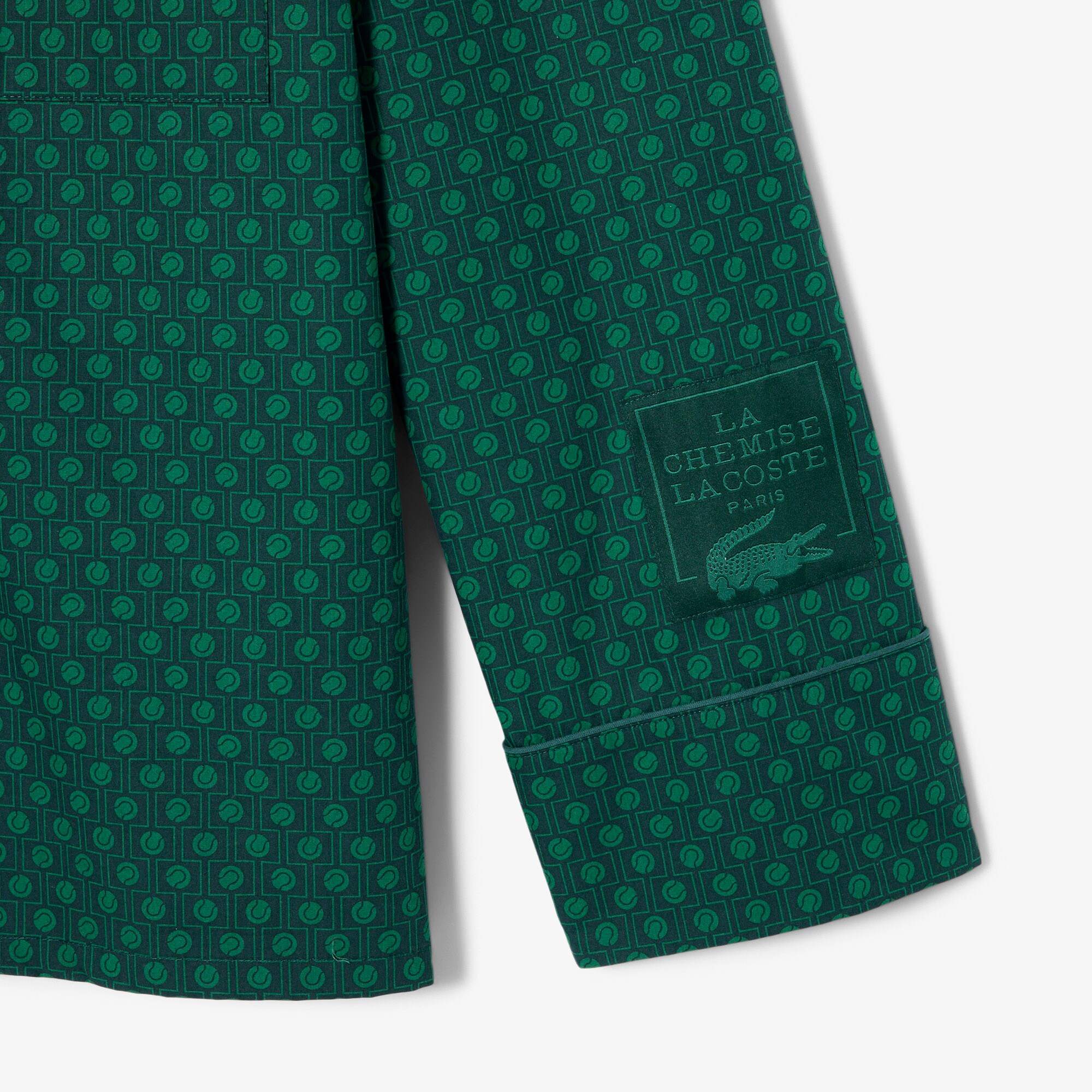 Runway Print Pajama Shirt image number 6