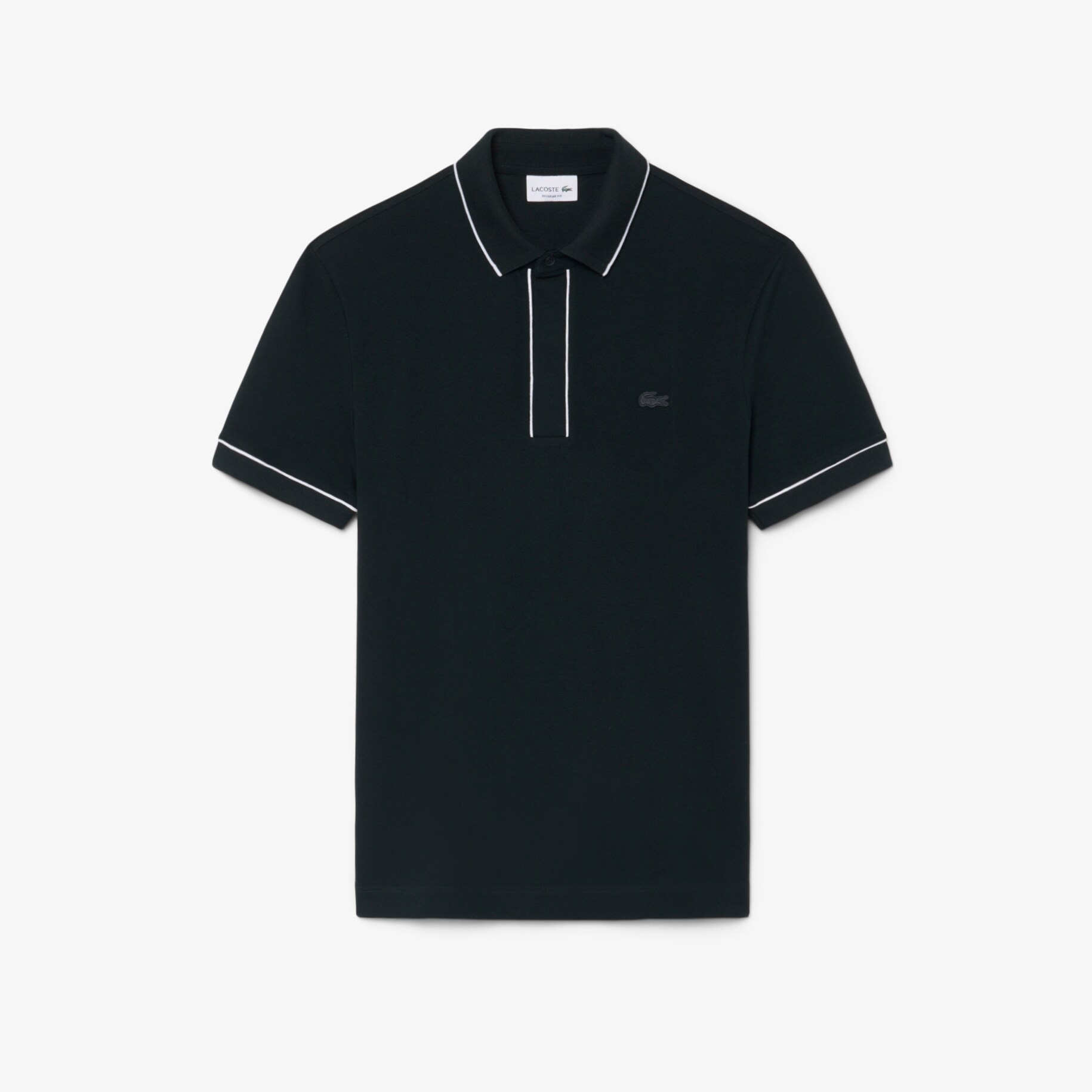 Regular Fit Paris Stretch Piqu&eacute; Polo Shirt image number 3