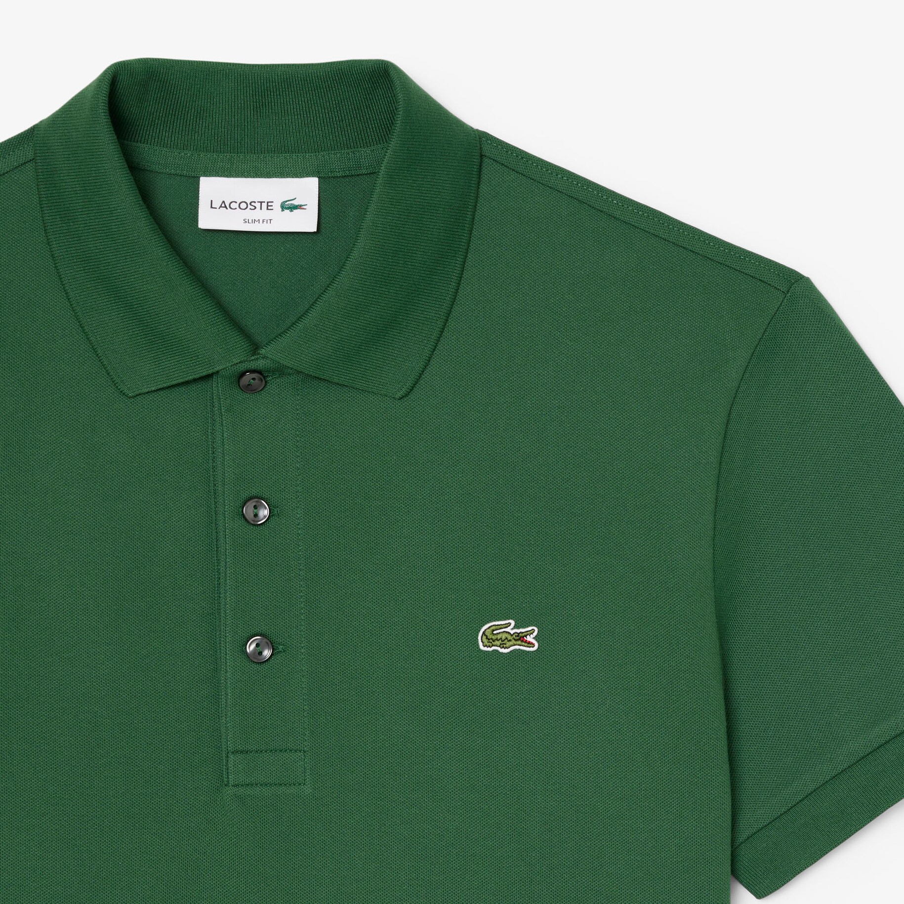 Slim Fit Stretch Mini Piqu&eacute; Polo Shirt image number 4