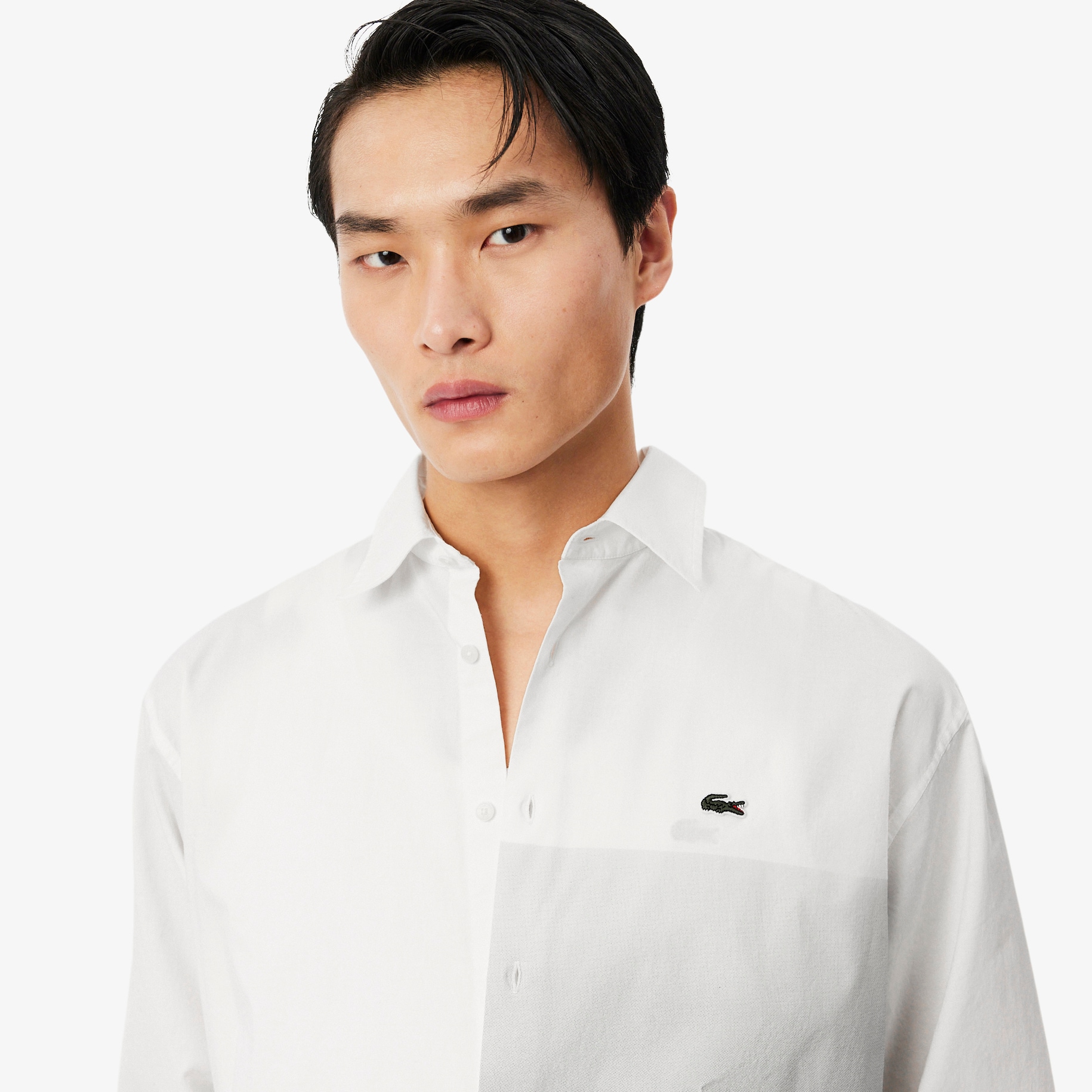 Relaxed Fit Printed Cotton Twill Shirt image number 1