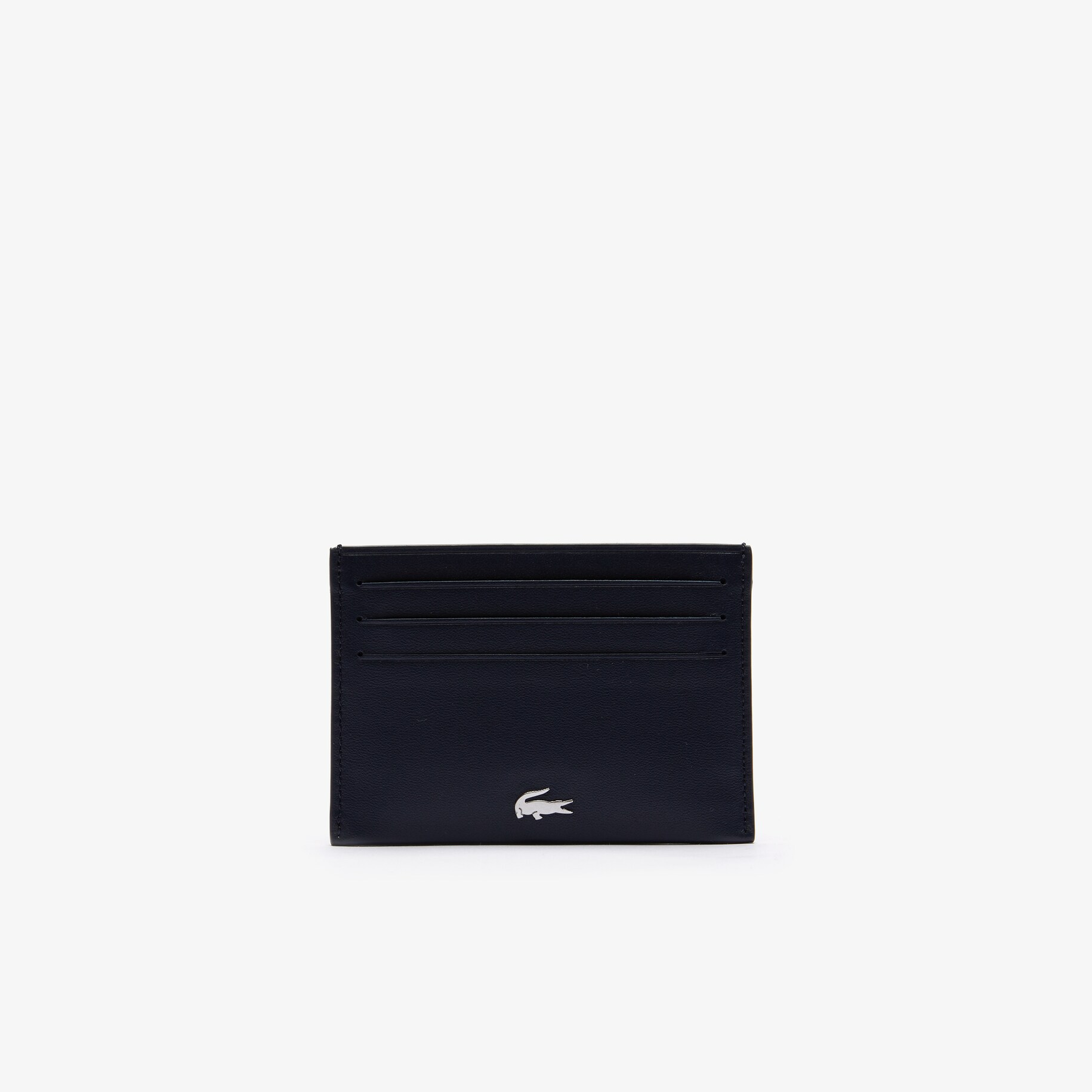 Unisex Fitzgerald credit card holder in leather image number 0
