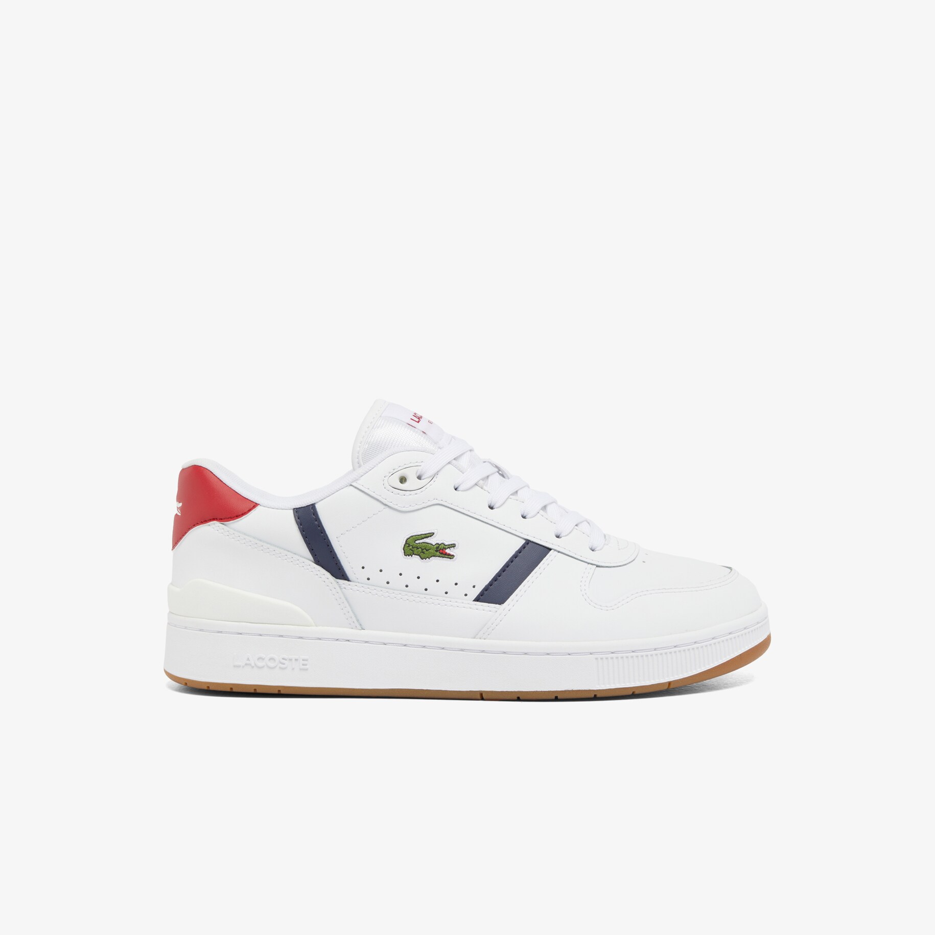 Men's T-Clip Set Leather Sneakers image number 0