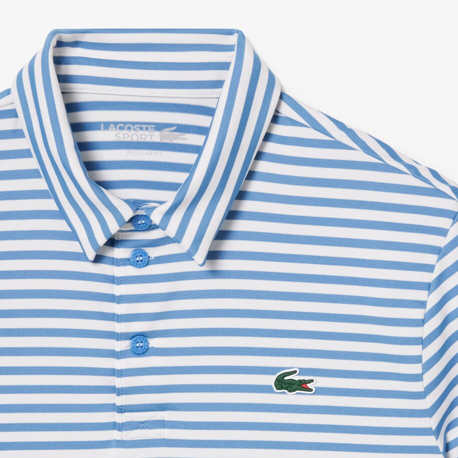 Regular Fit Ultra Dry Striped Golf Polo Shirt image number 4