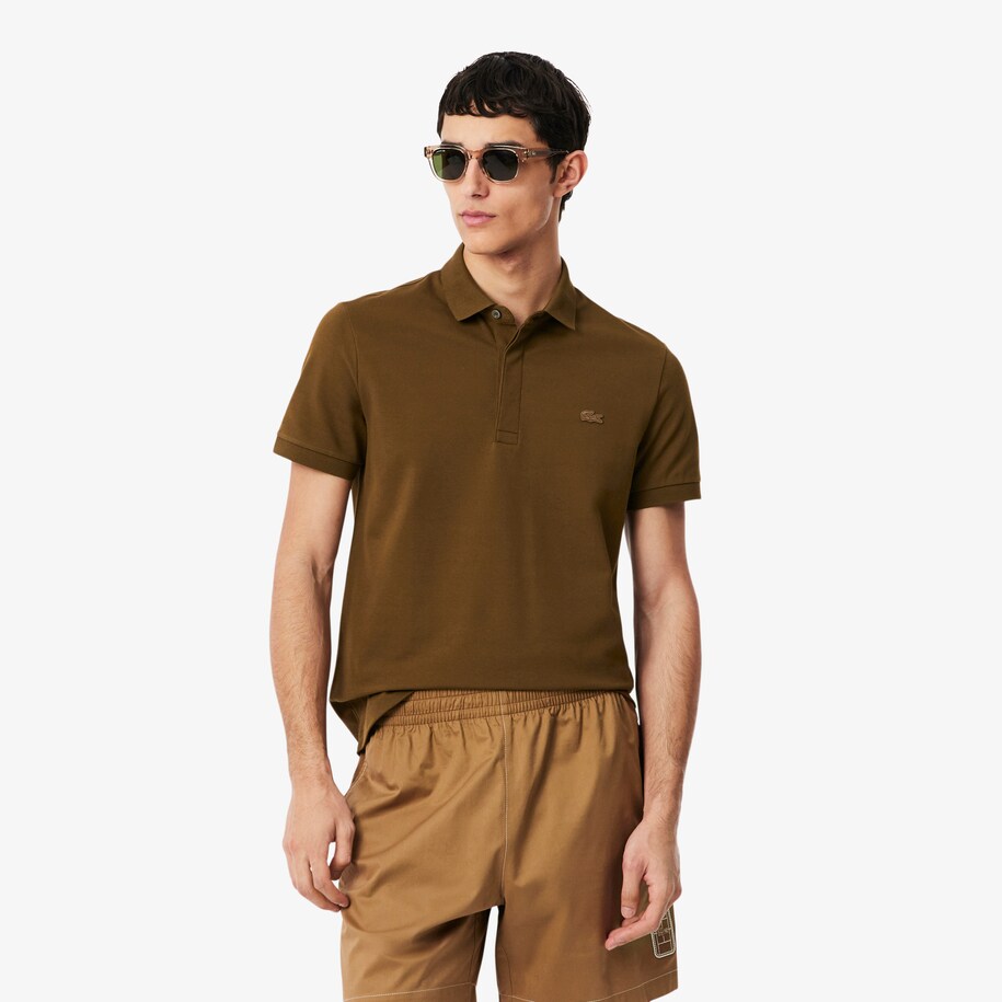 Regular Fit Paris Stretch Piqu&eacute; Polo Shirt image number 0