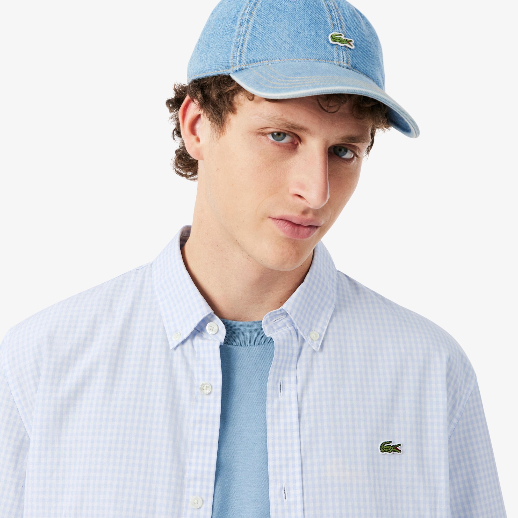 Regular Fit Plaid Poplin Shirt image number 1
