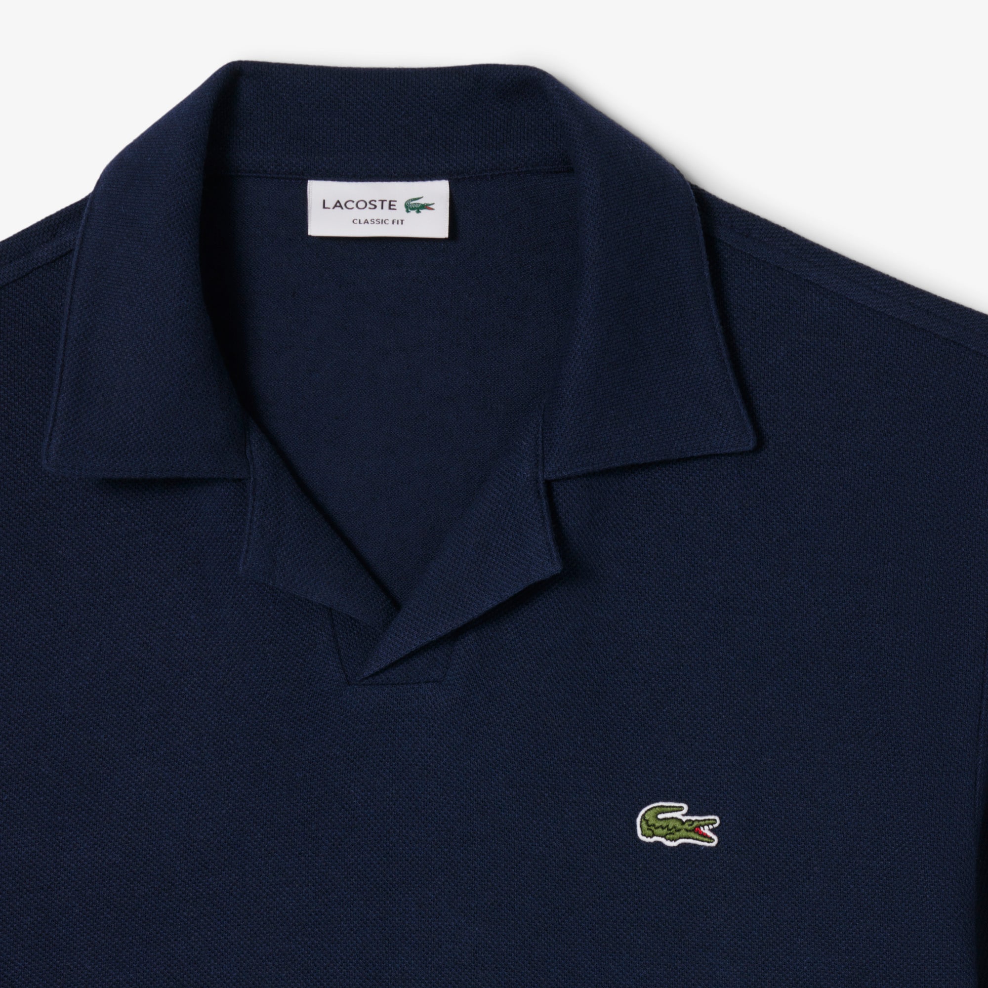 Classic Fit Cotton-Linen Polo Shirt image number 4
