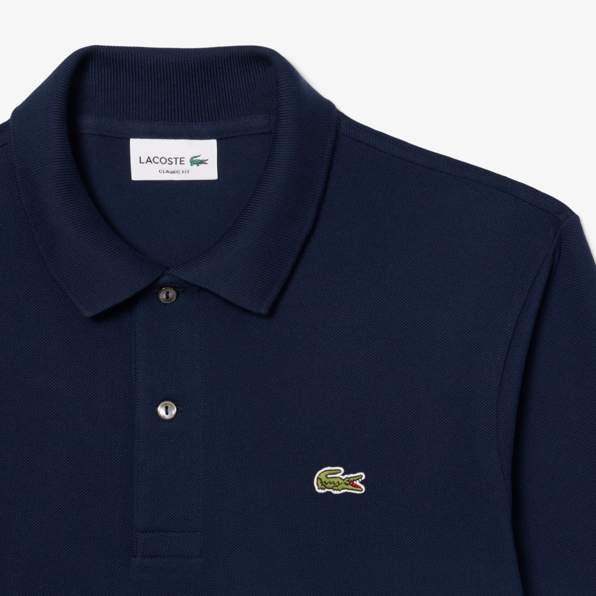 Classic Fit Long Sleeved L.12.12 Polo Shirt image number 5