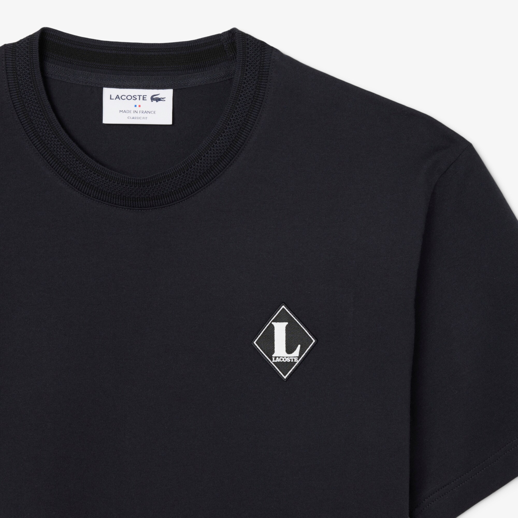 French Made Badge Accent T-shirt image number 1