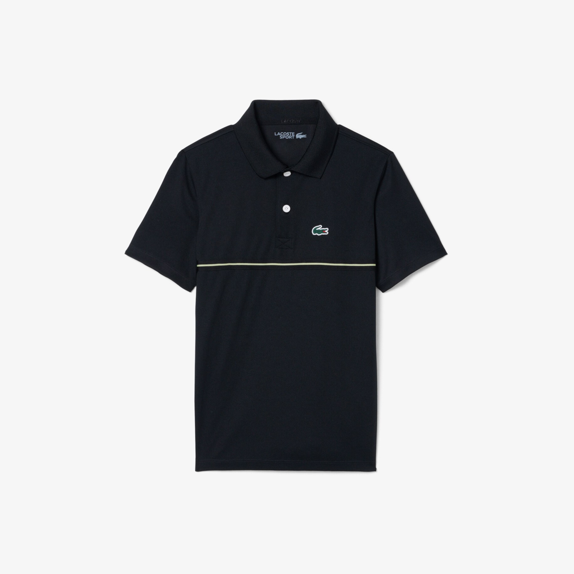Ultra Dry Branded Stripe Piqu&eacute; Polo Shirt image number 3