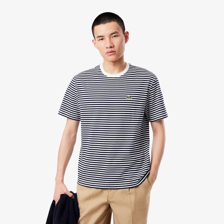 Striped Heavy Cotton T-shirt image number 0